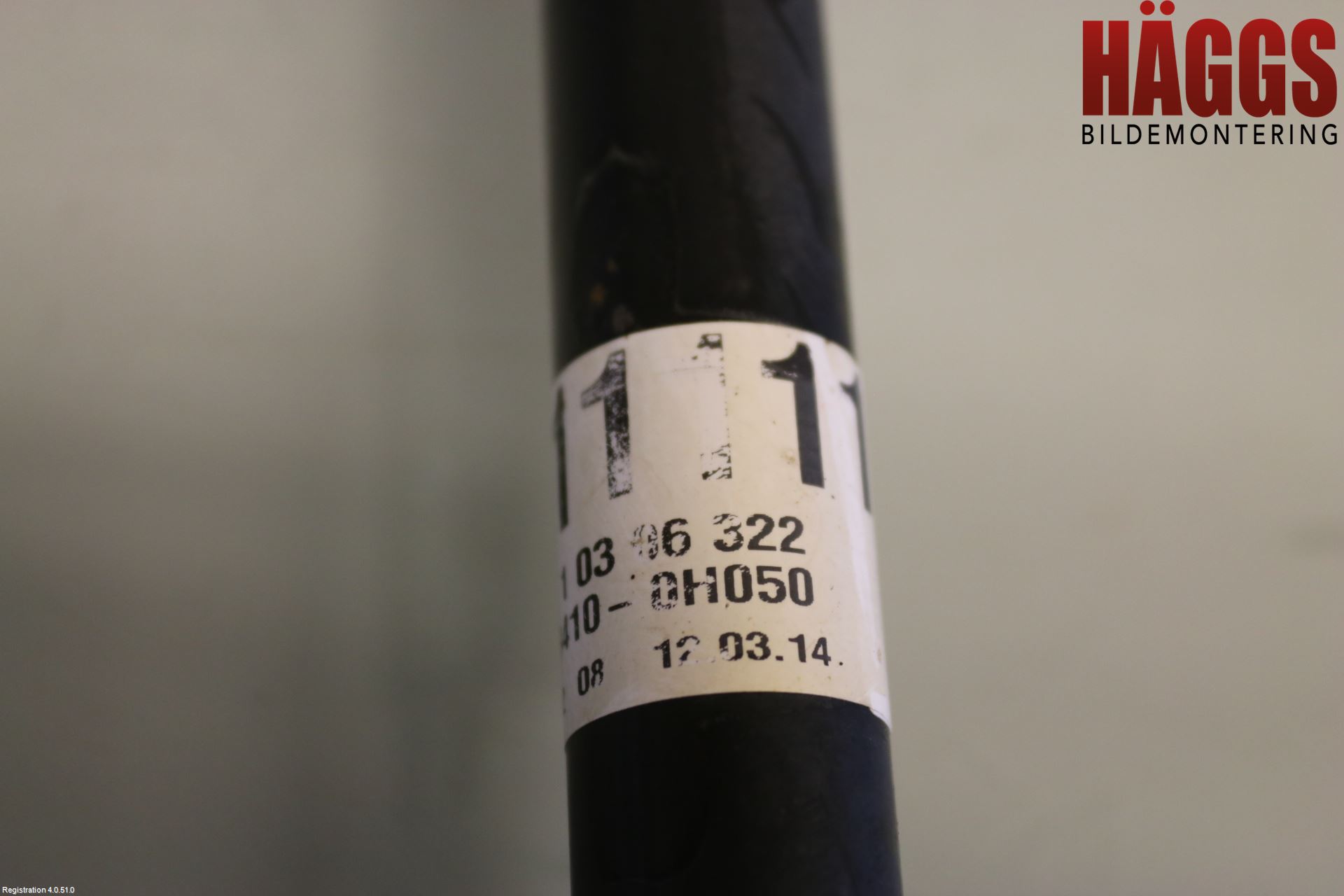 Toyota AYGO 06-14 Drivaxel Fram Höger