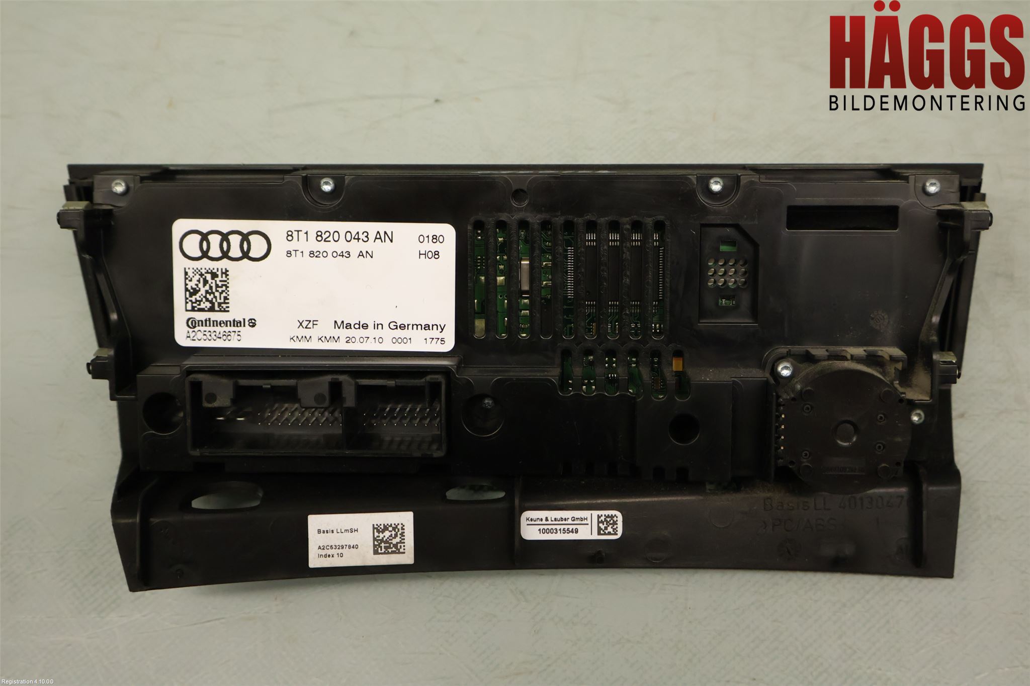 Audi A5 07-16 Ac Styrenhet Ac Manöveren