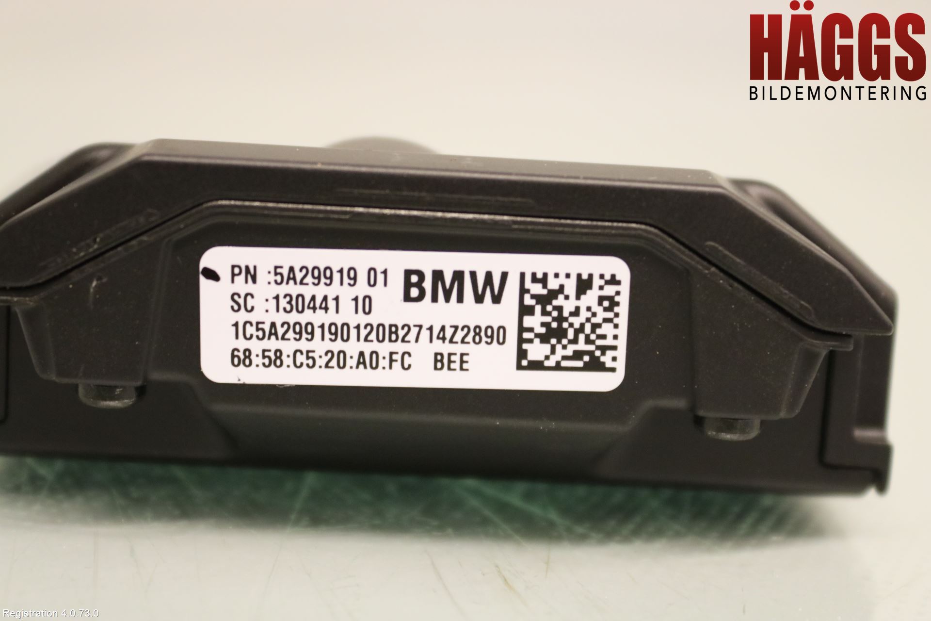 BMW 3 G20/G21/G80/G81 19- Parkeringshjälp Kamera