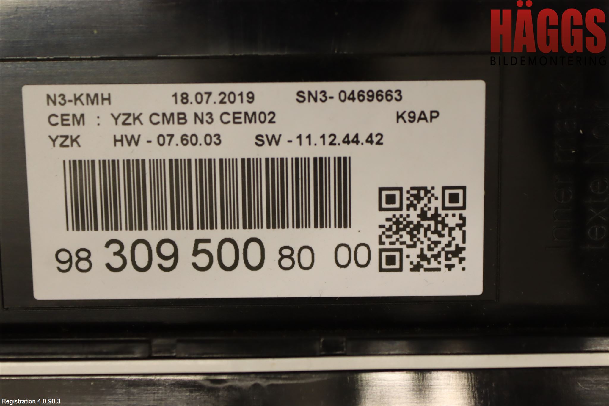 Peugeot PARTNER/E-PARTNER 19- Instrument Komb