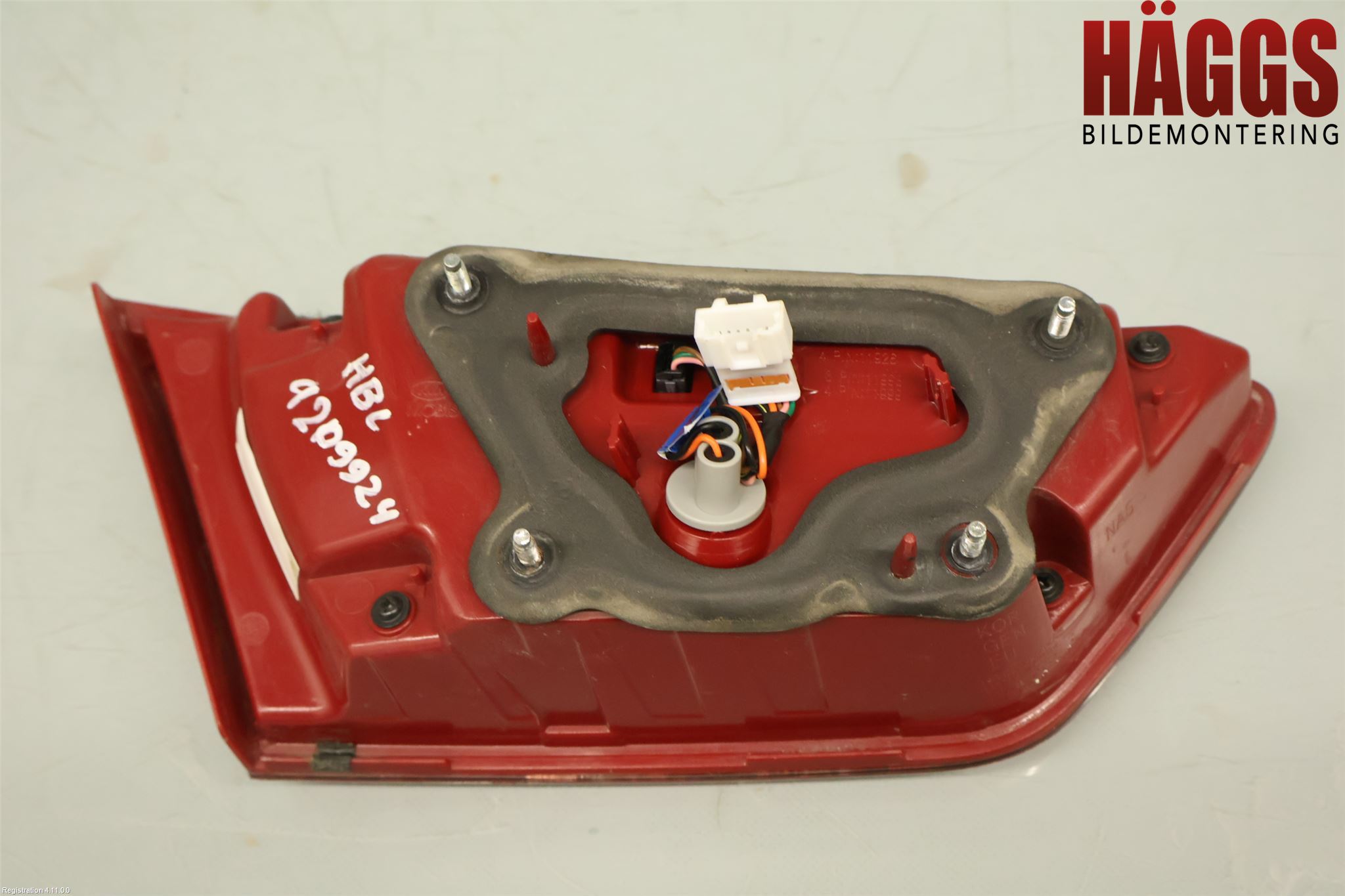 Kia OPTIMA 16-20 Bakljus Lucka Hö