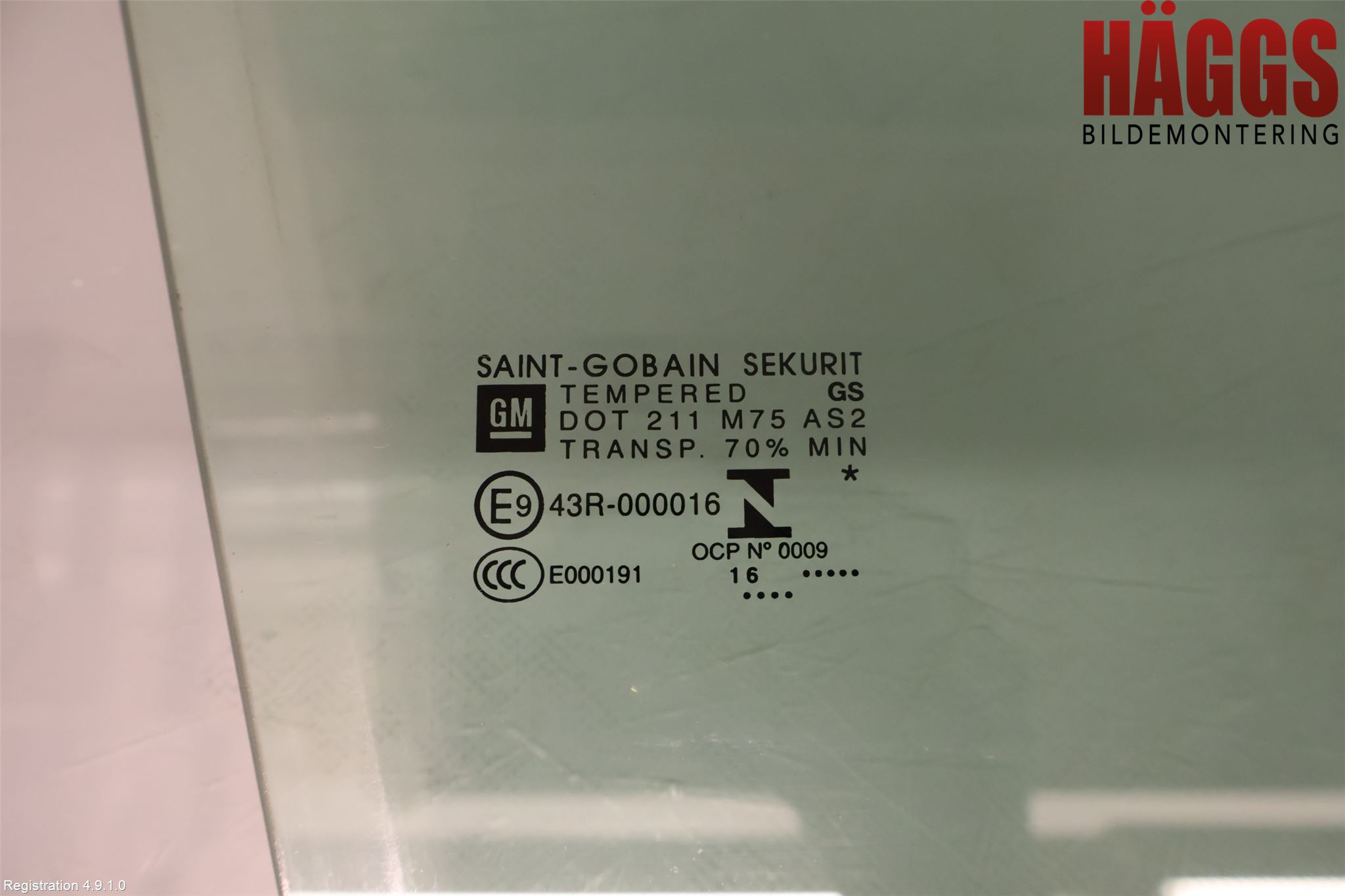 Opel MOKKA 13-20 Dörruta Fram Höger