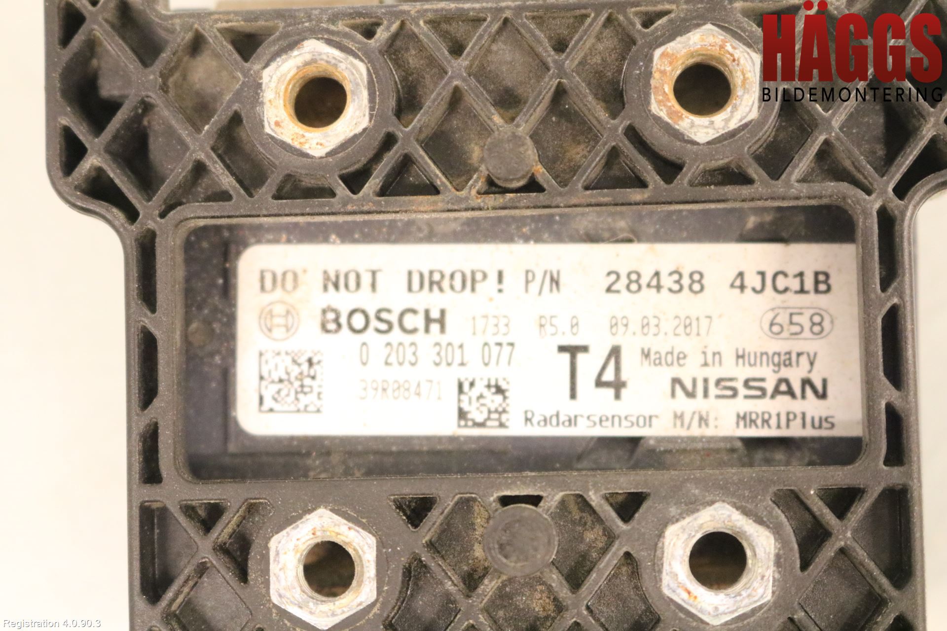 Nissan NAVARA, TREK-1 17-21 Sensor Adaptiv Farthållare