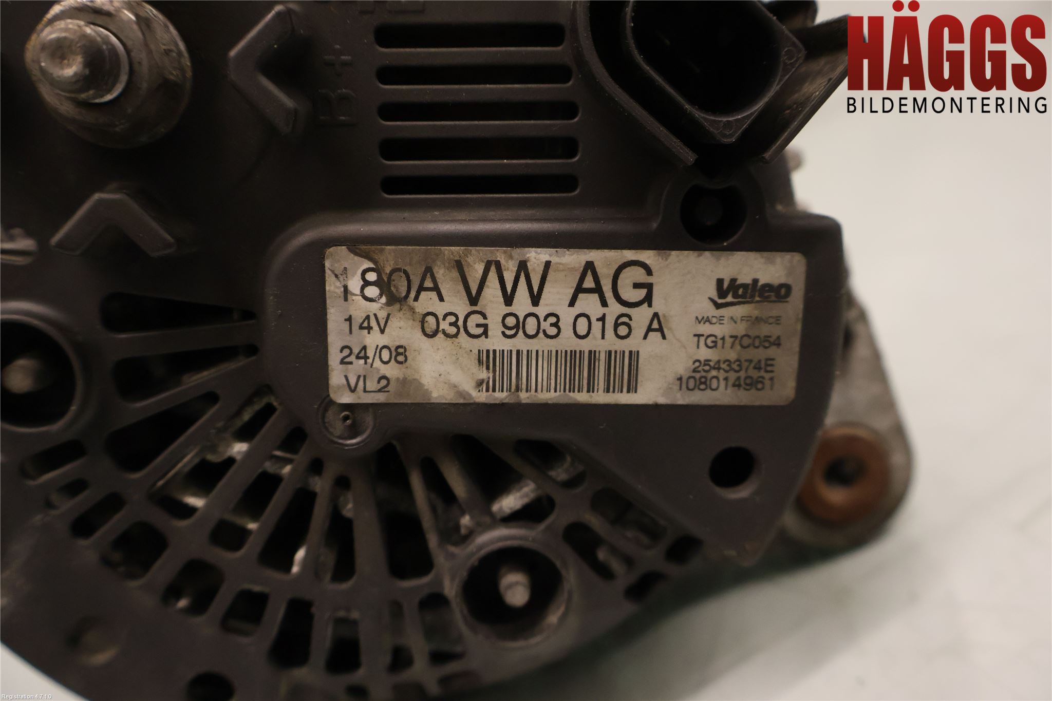 Audi A6/S6     05-11 Generator