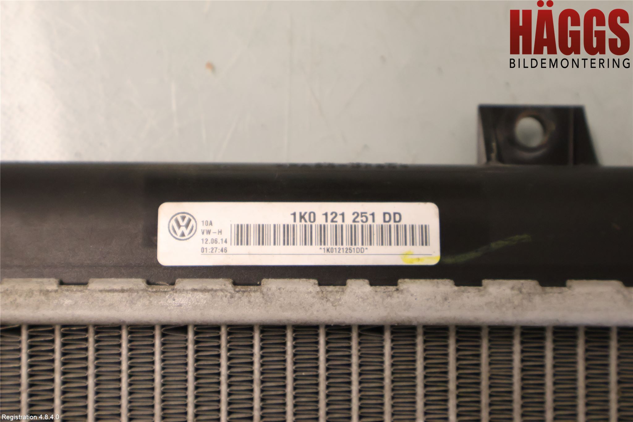 Volkswagen VW CADDY 11-15 Kylare Aut