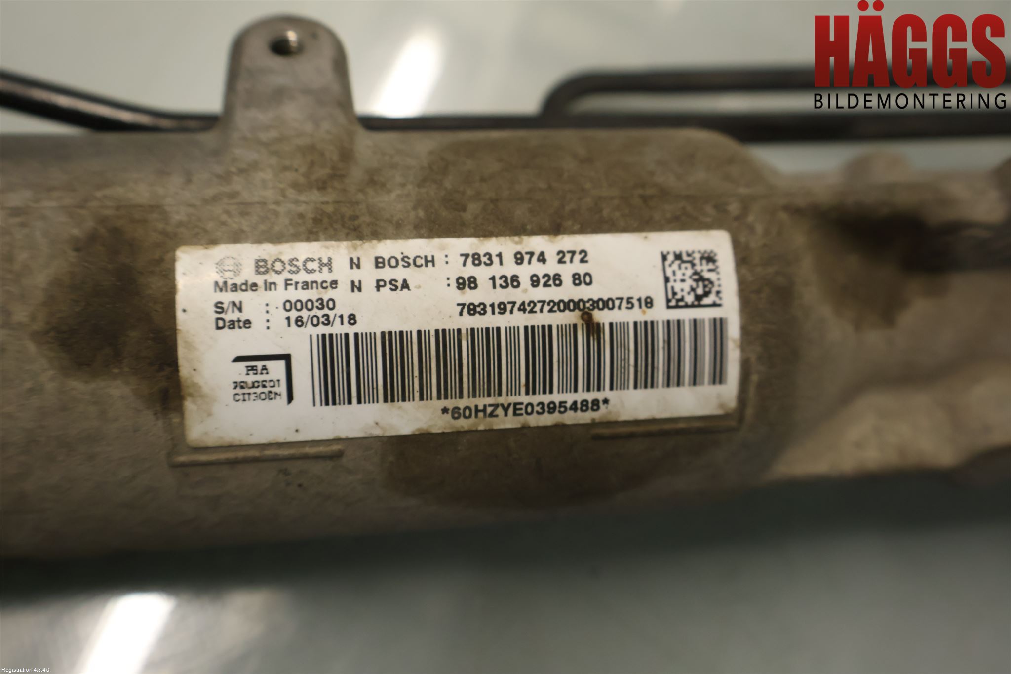 Peugeot EXPERT/E-EXPERT 17- Styrväxel Servo -Snäcka