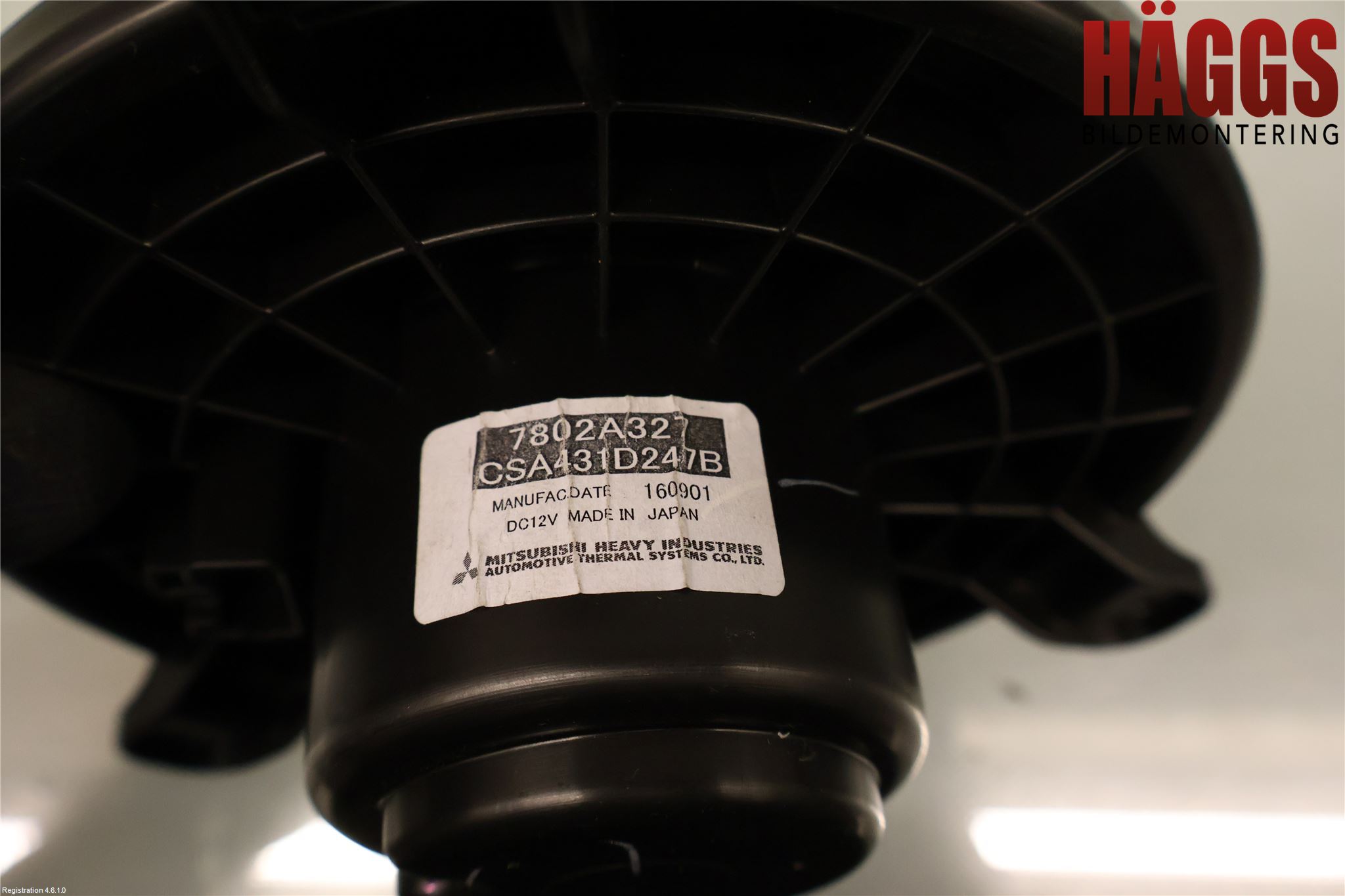 Mitsubishi OUTLANDER 13-21 Ac Värmefläkt