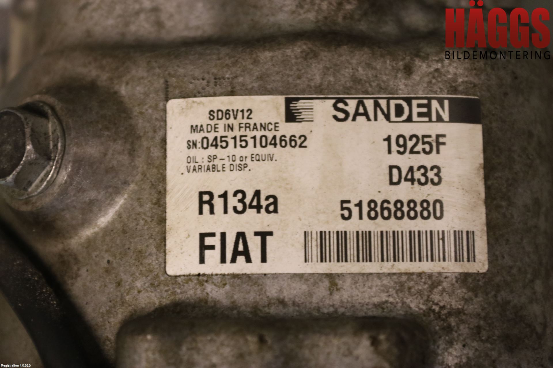 Fiat DOBLO CARGO Ac Kompressor