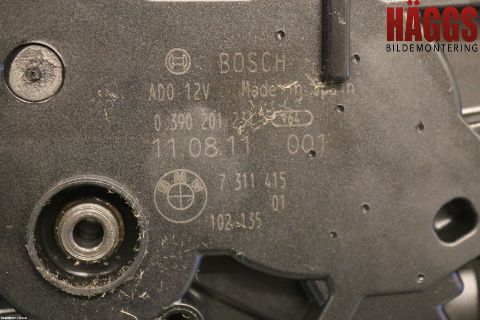 BMW 5 F10/F11/F18 09-17 Torkarmotor Baklucka