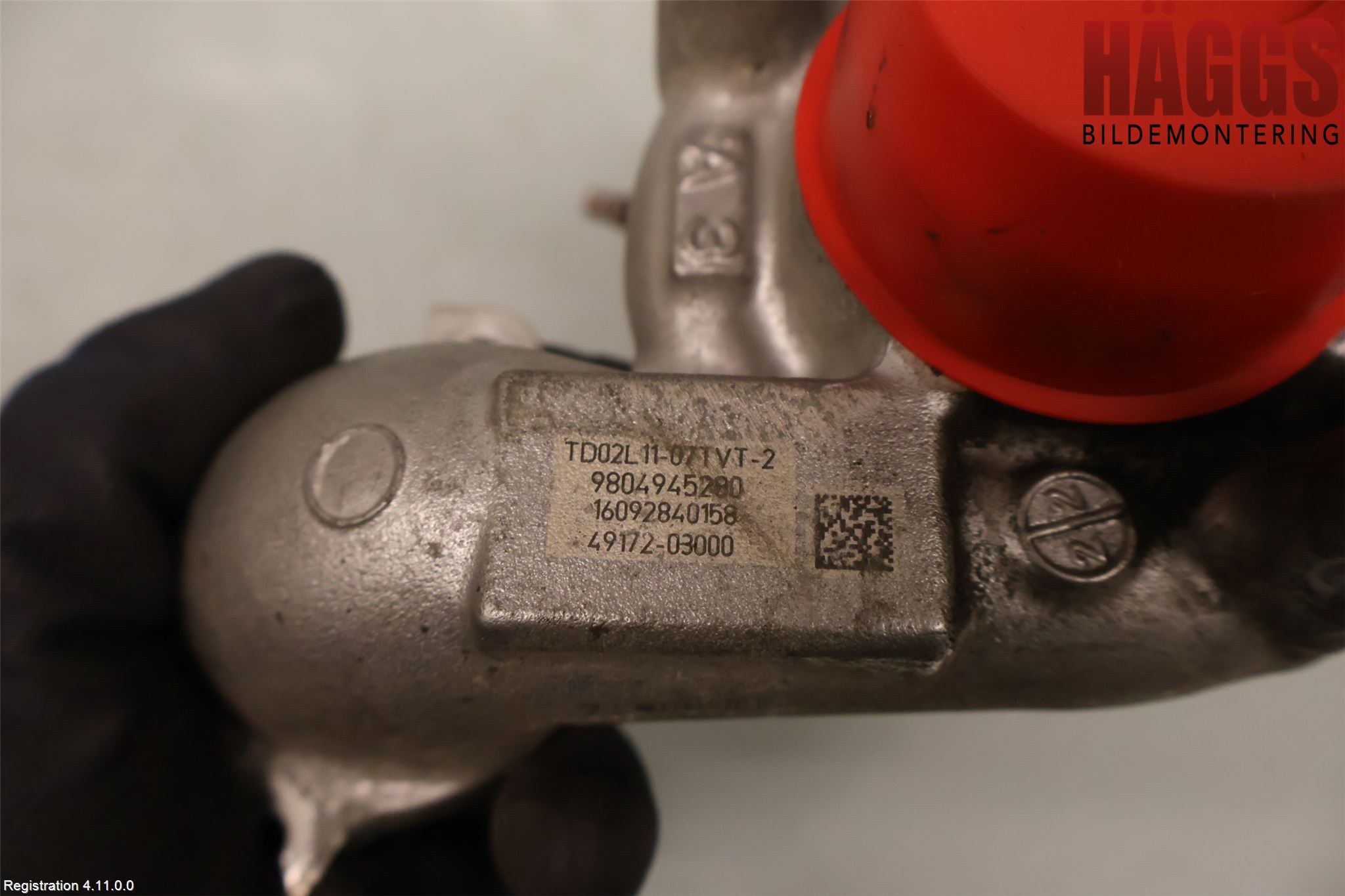 Peugeot PARTNER 16-18 Turboaggregat