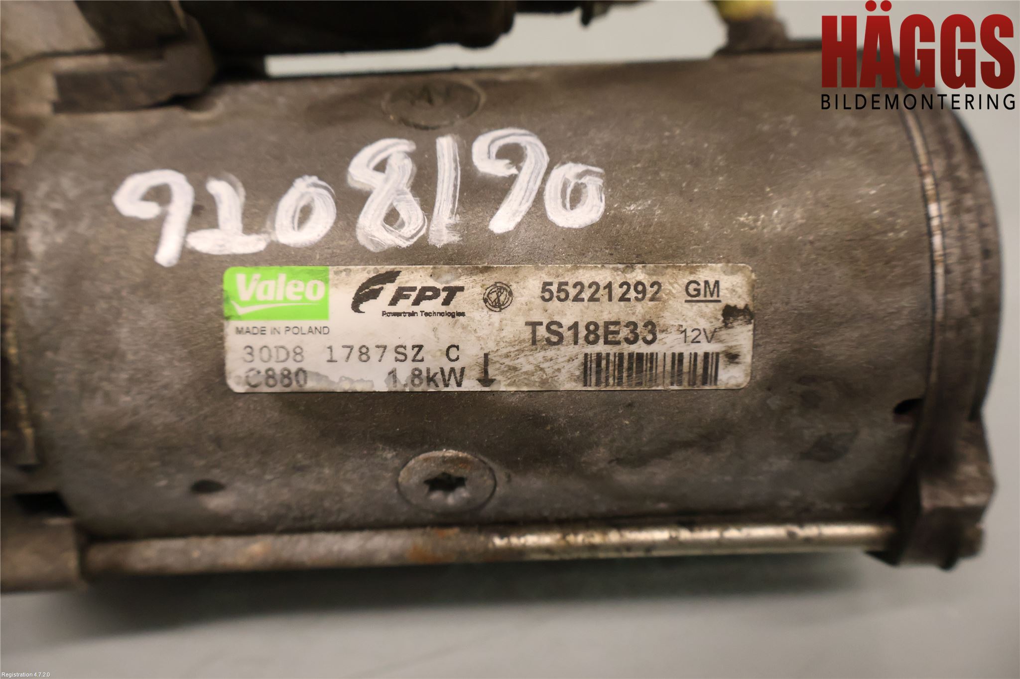 Opel CORSA D 07-14 Startmotor Diesel