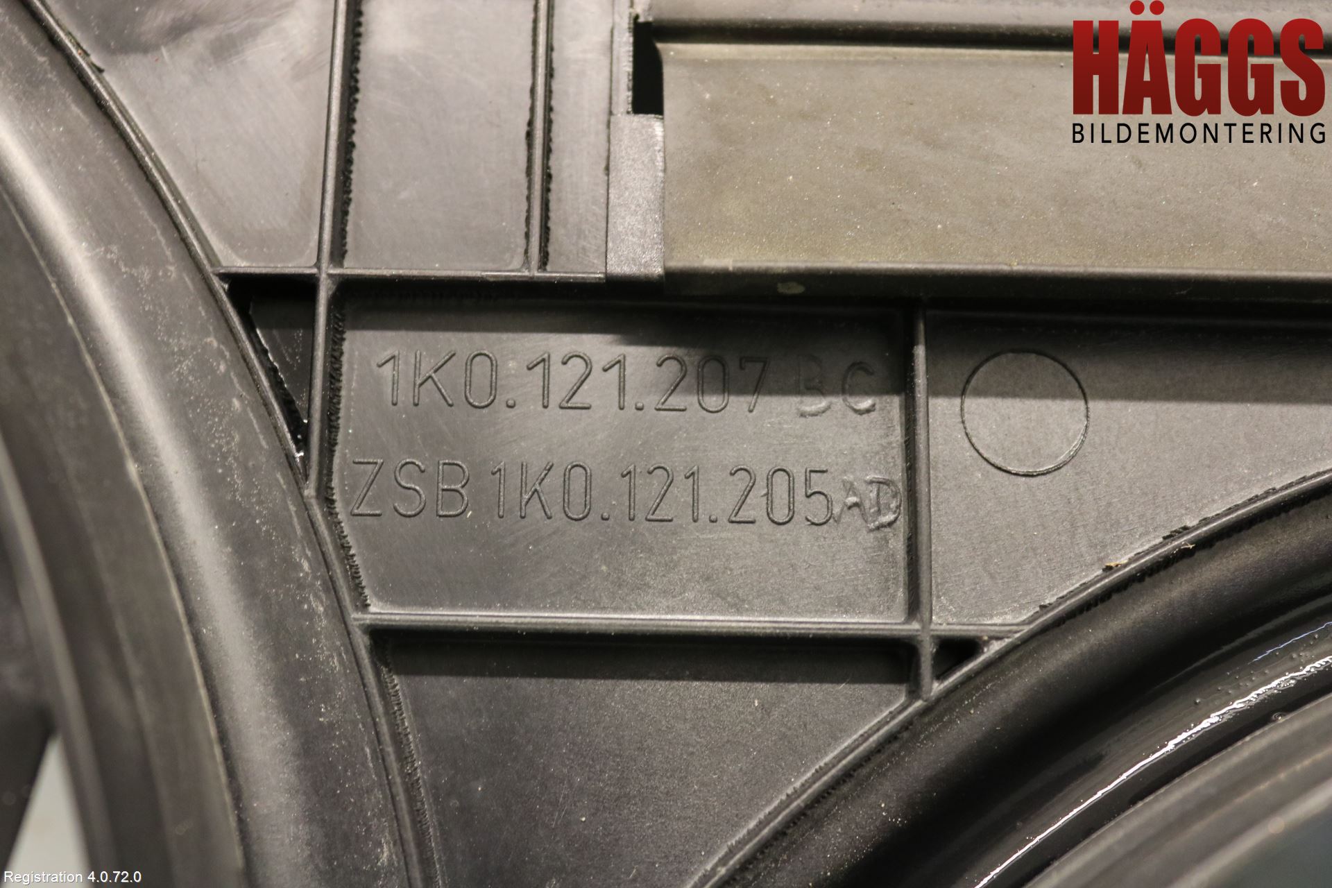 Volkswagen VW PASSAT 11-14 Kylfläktkåpa