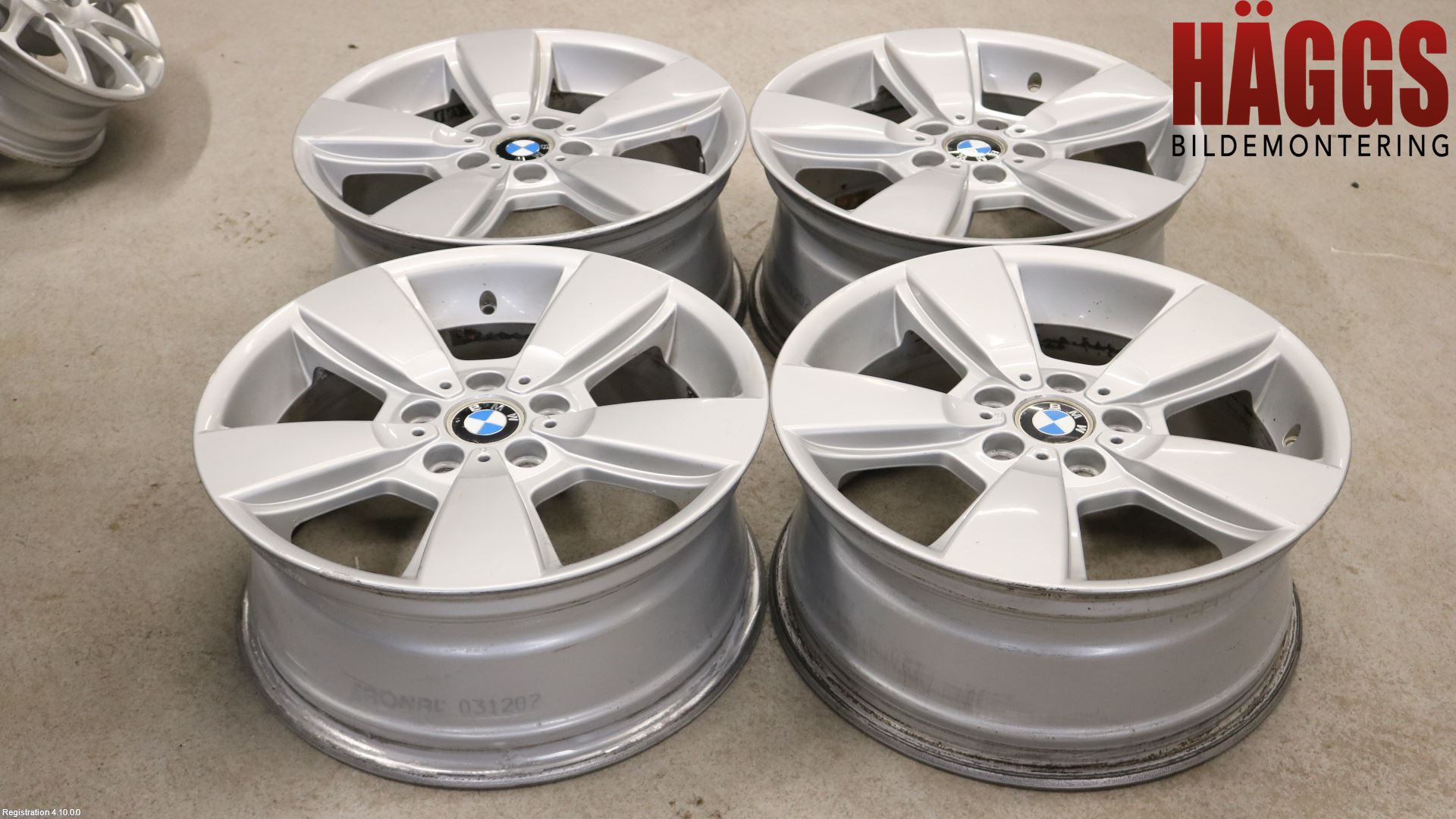 BMW X3 E83     03-10 Fälgsats Aluminium