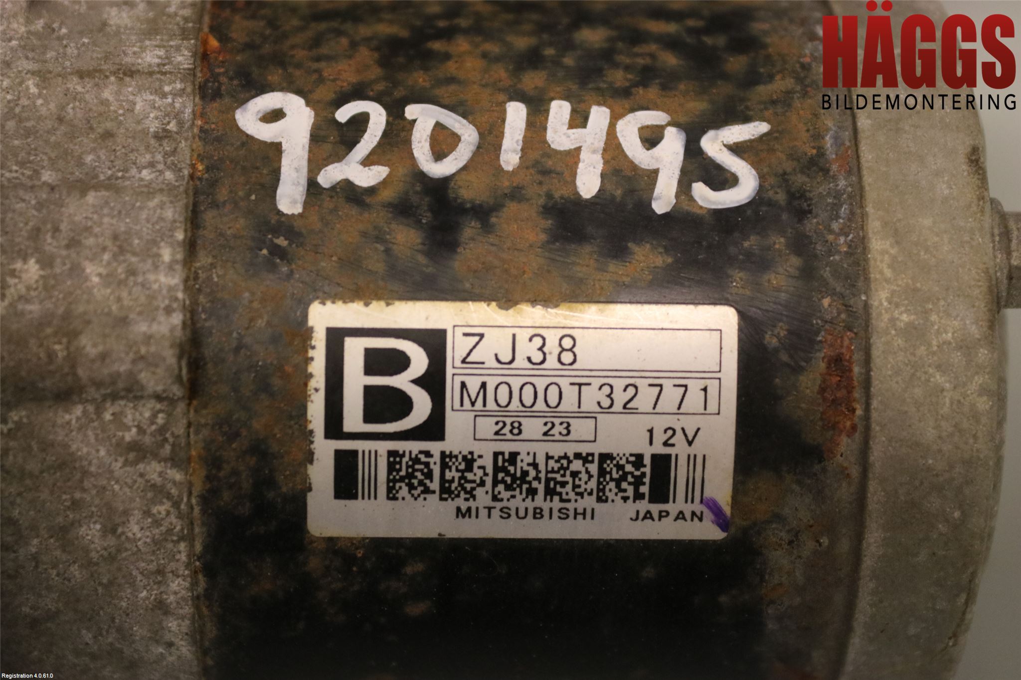 Mazda 2 (DE) 08-15 Startmotor