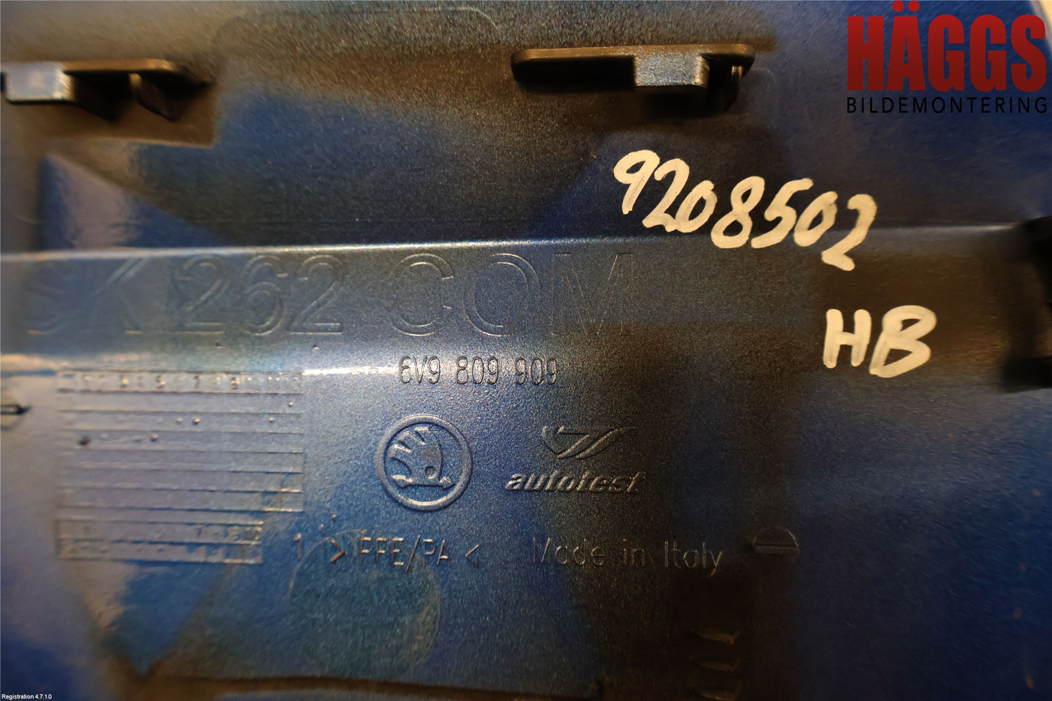 Skoda FABIA 15-21 Tanklucka