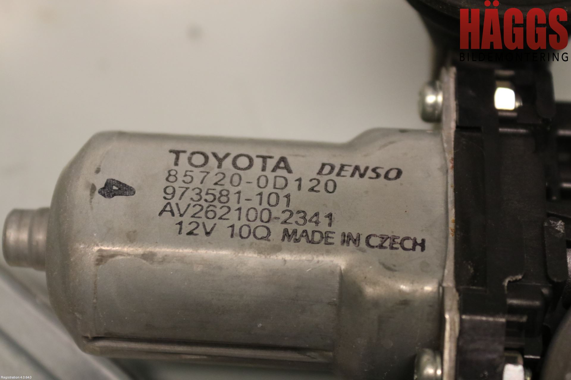 Toyota AURIS 13-19 Fönsterhiss El Kompl