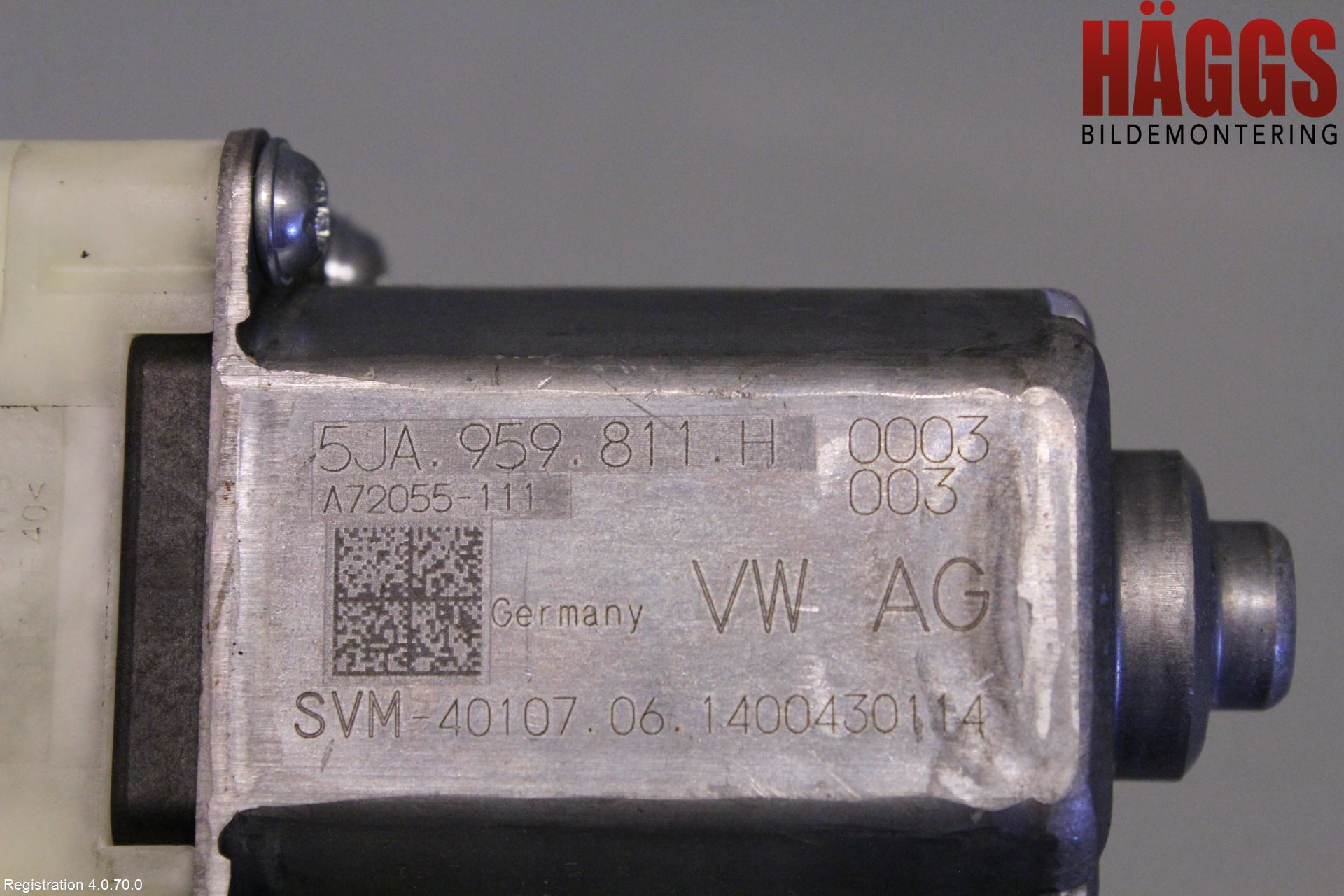 Skoda RAPID Fönsterhissmotor