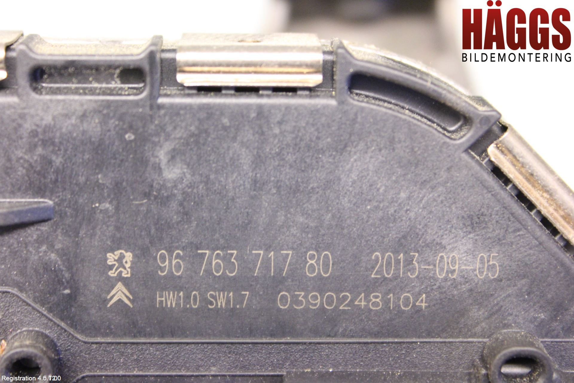 Citroen C4 PICASSO 14-18 Torkarmotor Vindruta