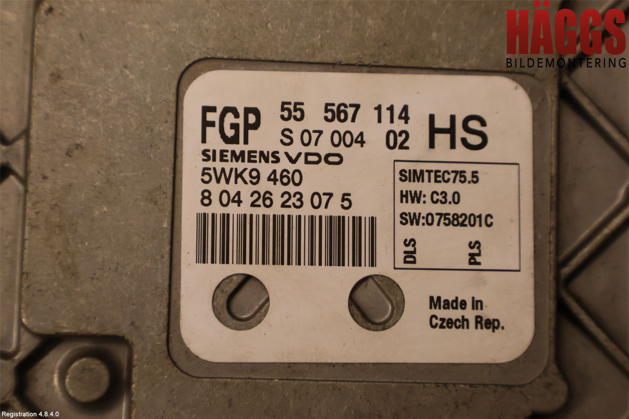 Opel ASTRA H 04-12 Styrenhet Insprut Bensin