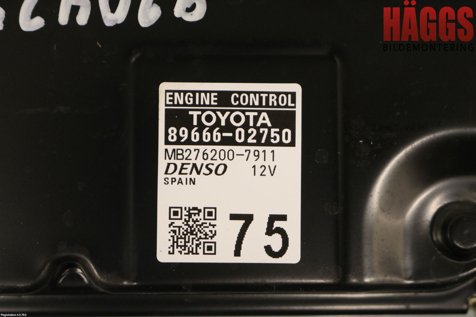 Toyota COROLLA 19- Styrenhet Insprut Bensin