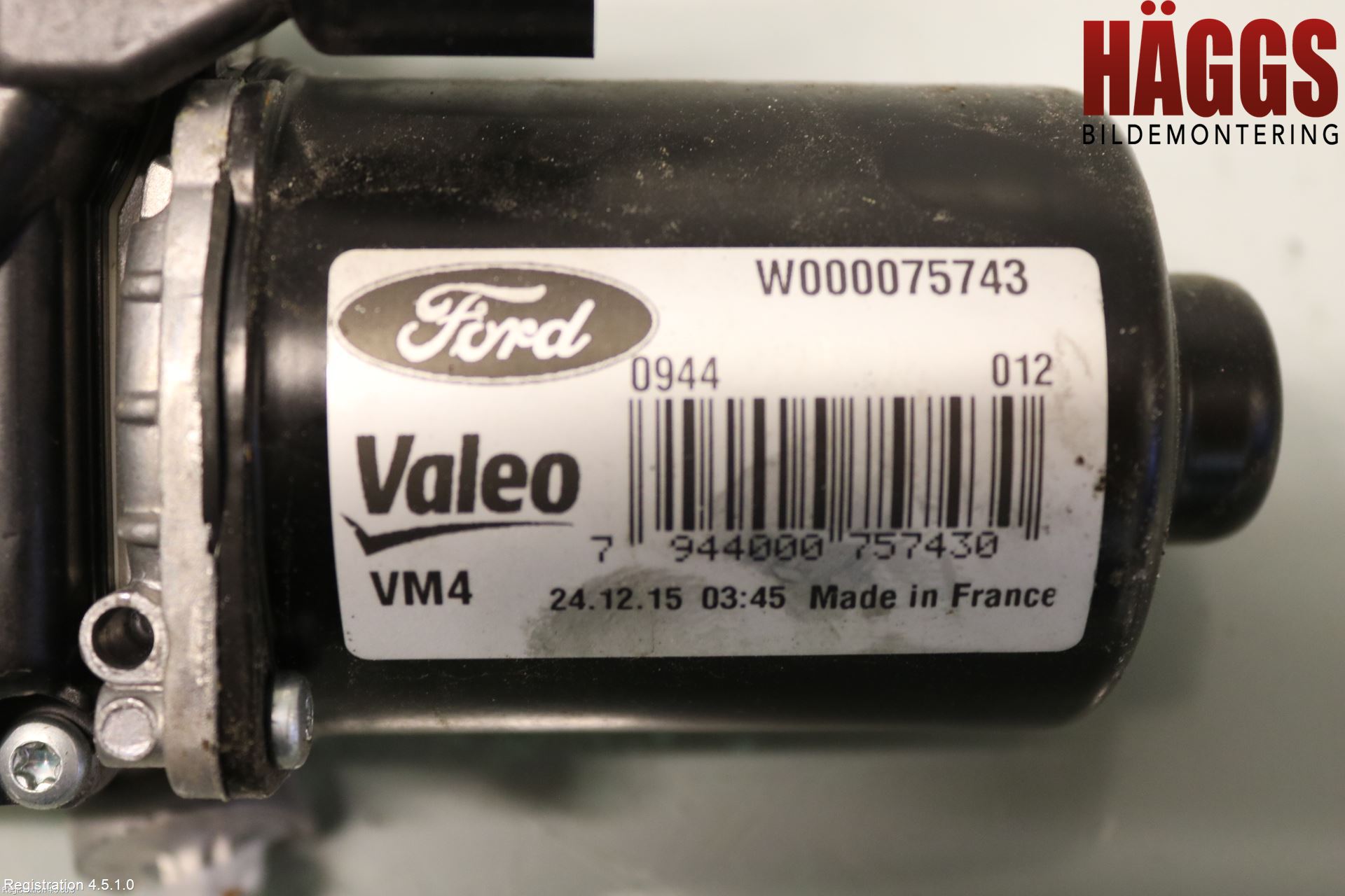 Ford GALAXY 06-15 Torkarmotor Vindruta