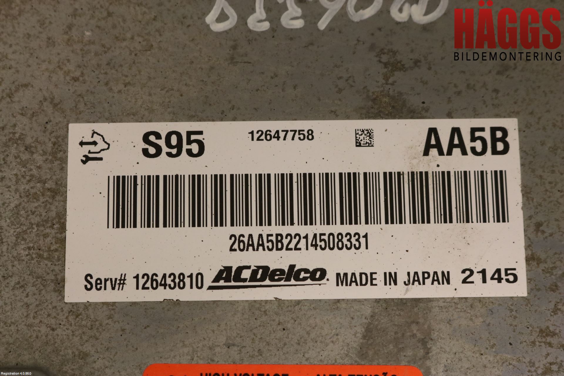 Opel AMPERA 12-16 Inverter Hybrid