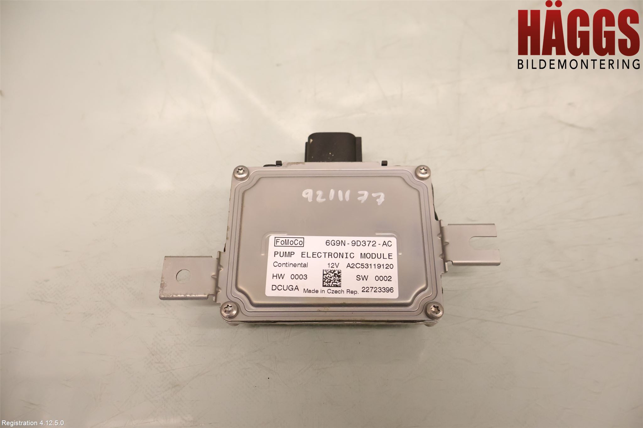 Volvo XC60 09-13 Styrenhet Bränslepump