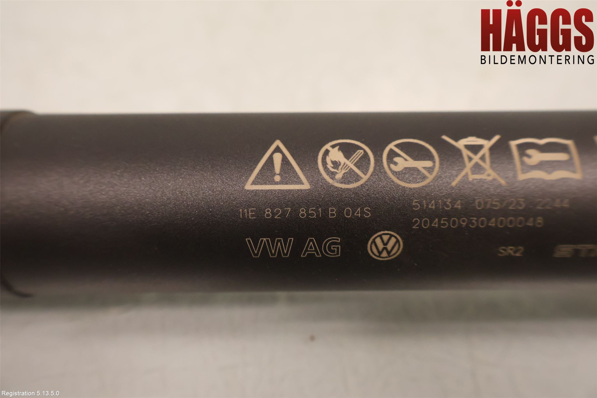 Volkswagen VW ID.5 22- Gasfjäder Baklucka