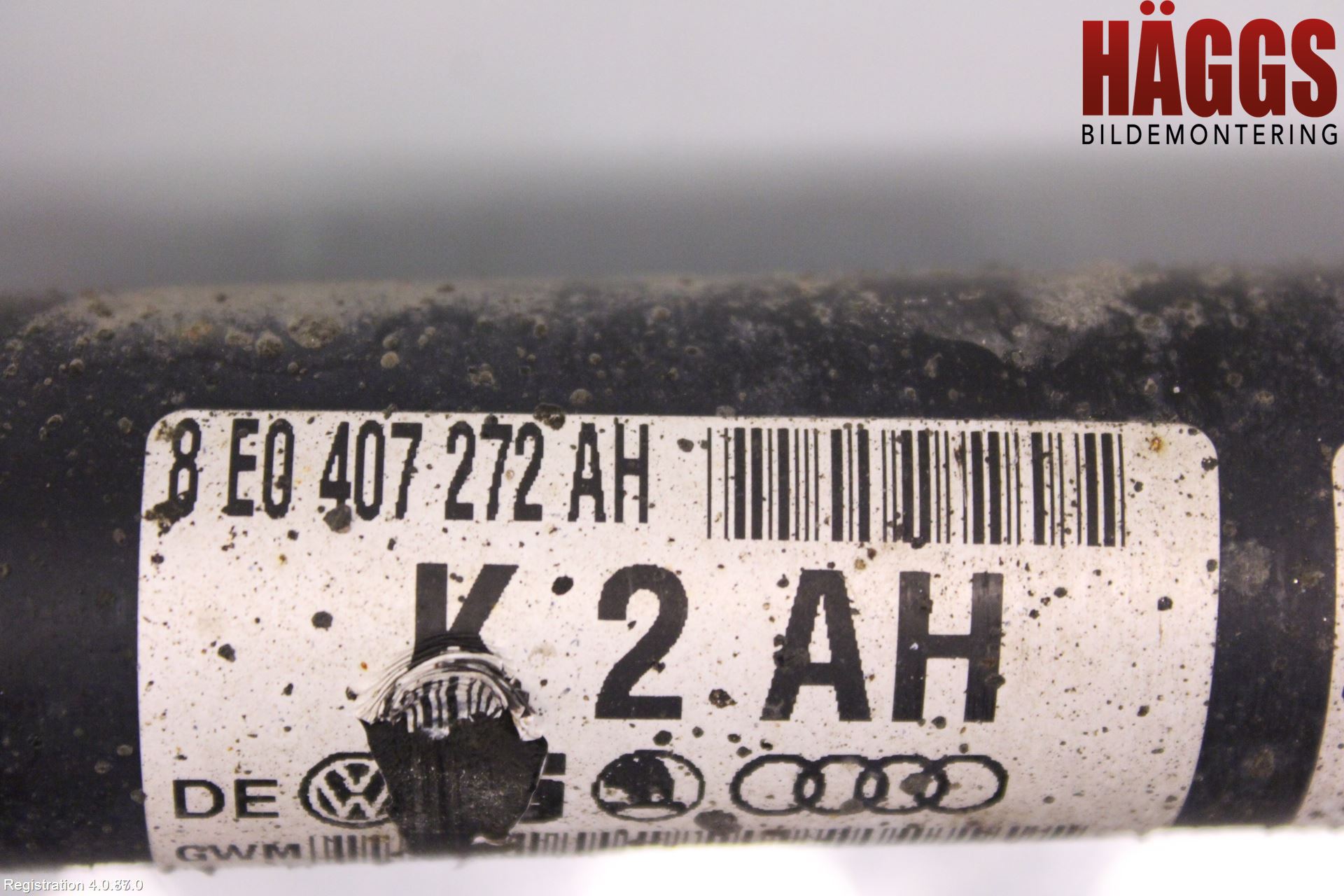 Audi A4/S4 01-05 Drivaxel Fram Höger