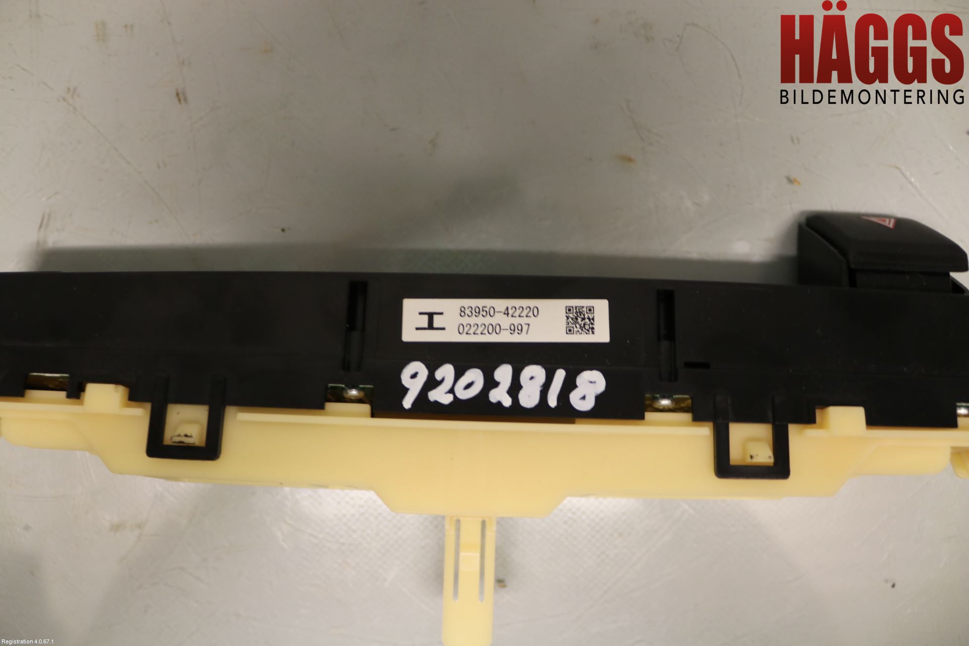 Toyota RAV4 13-18 Strömställare Varnings