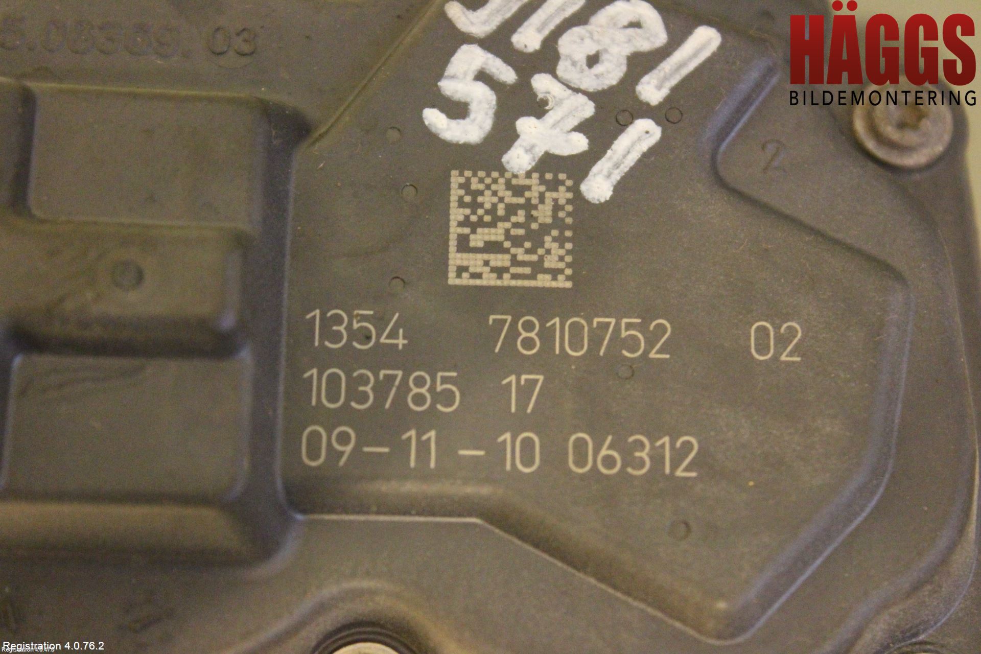 BMW 5 F10/F11/F18 09-17 Injspjällhus