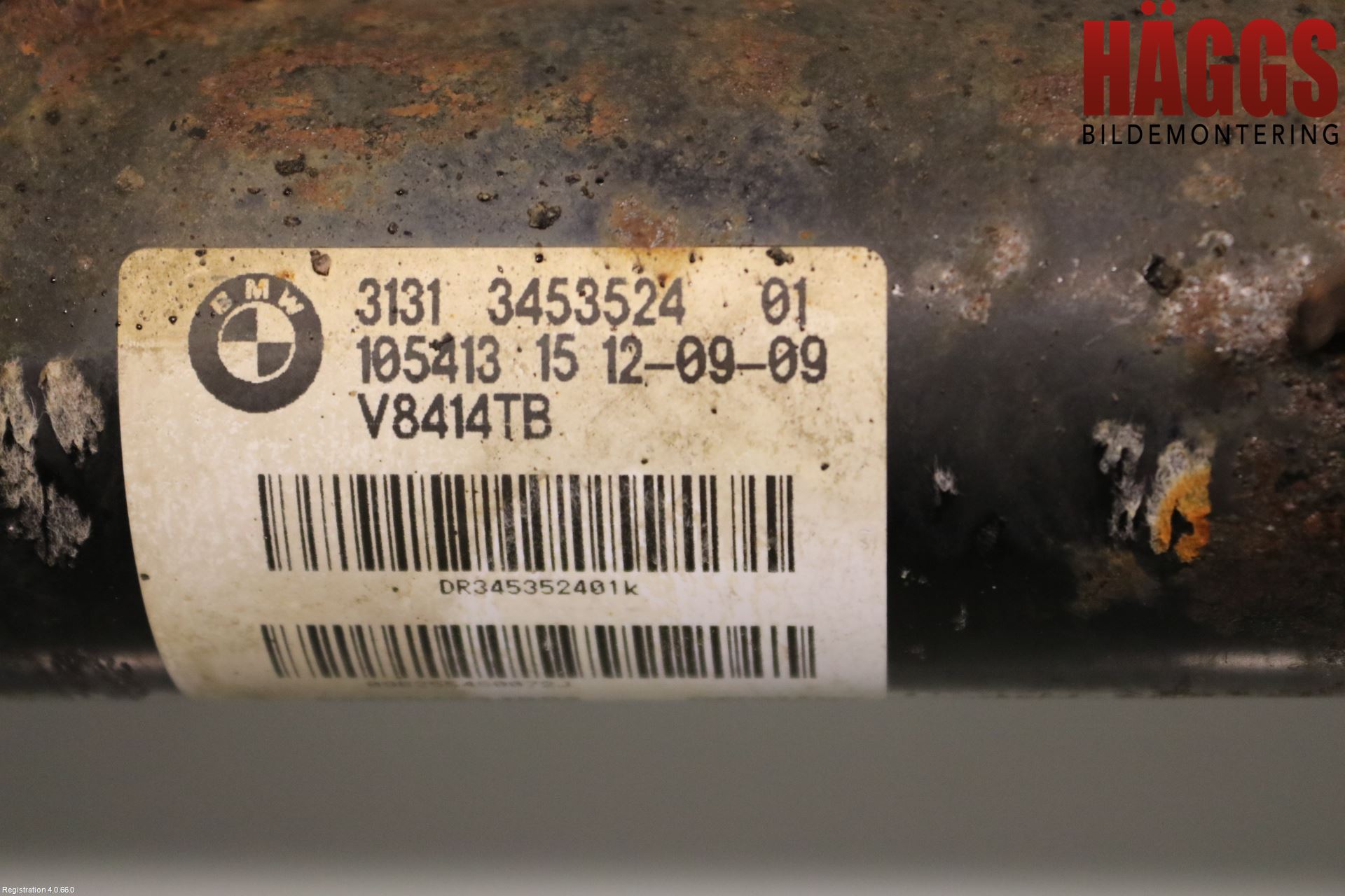 BMW X3 E83     03-10 Fjäderben Fram Höger