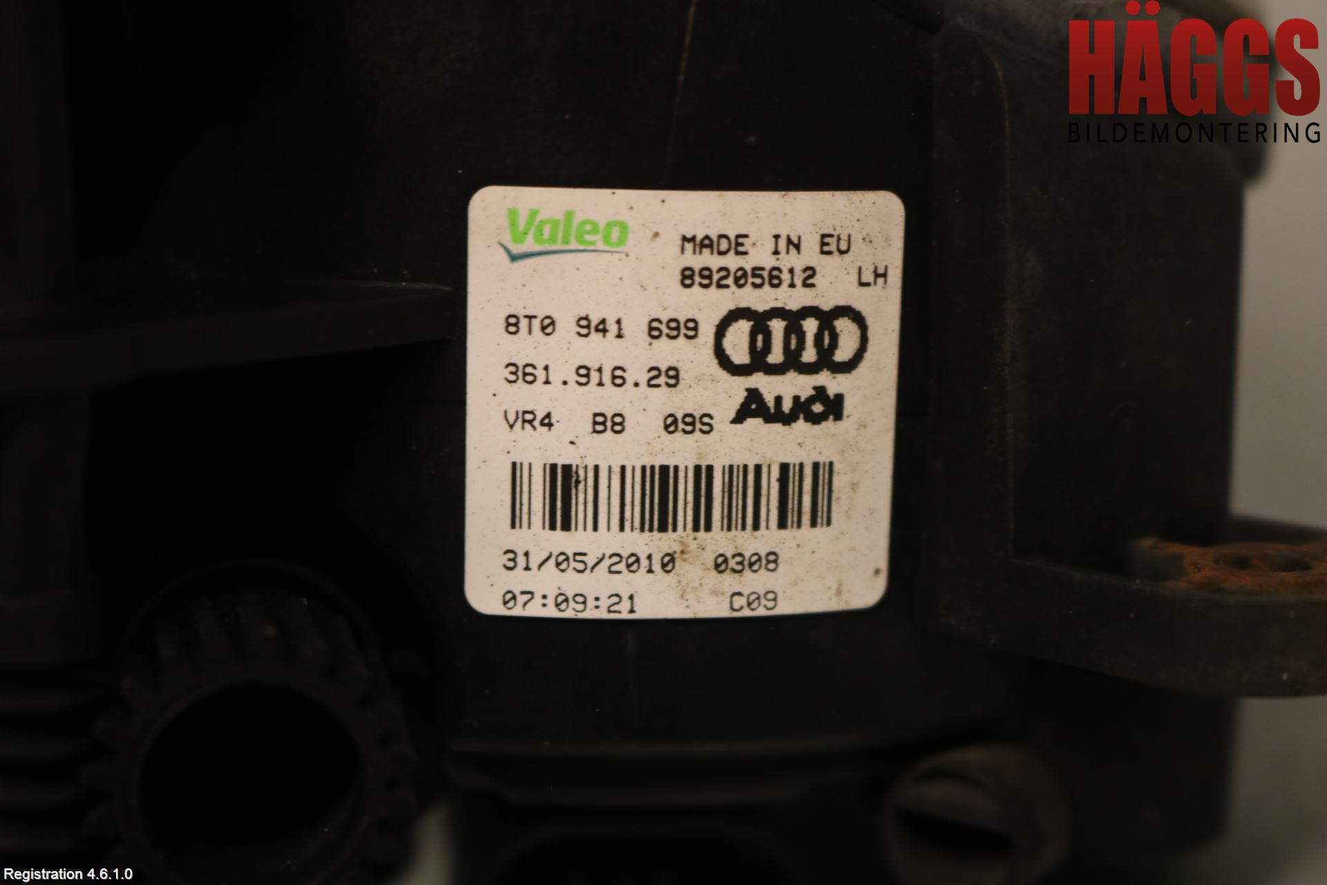 Audi A4/S4 08-11 Dimljus-Varselljus Fram