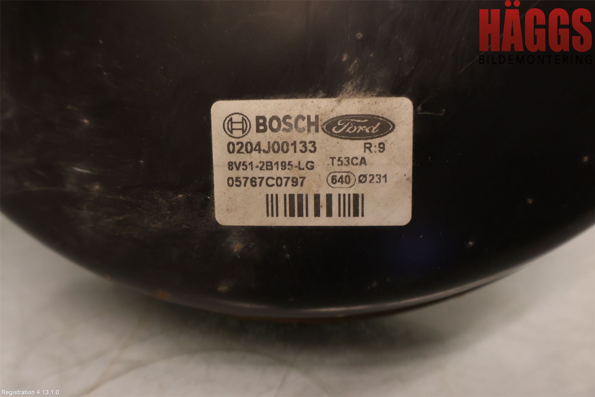 Ford FIESTA 13-17 Bromsservo