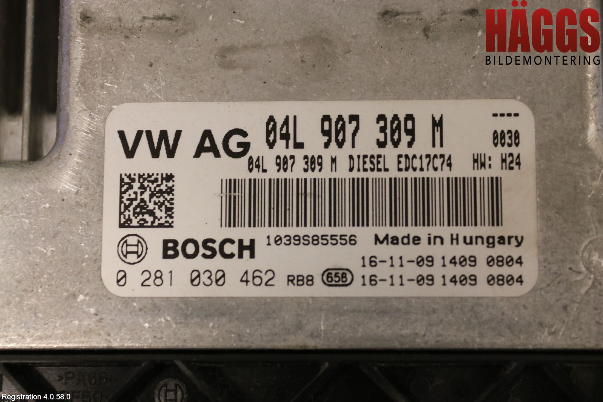 Skoda SUPERB 16-24 Styrenhet Insprut Bensin