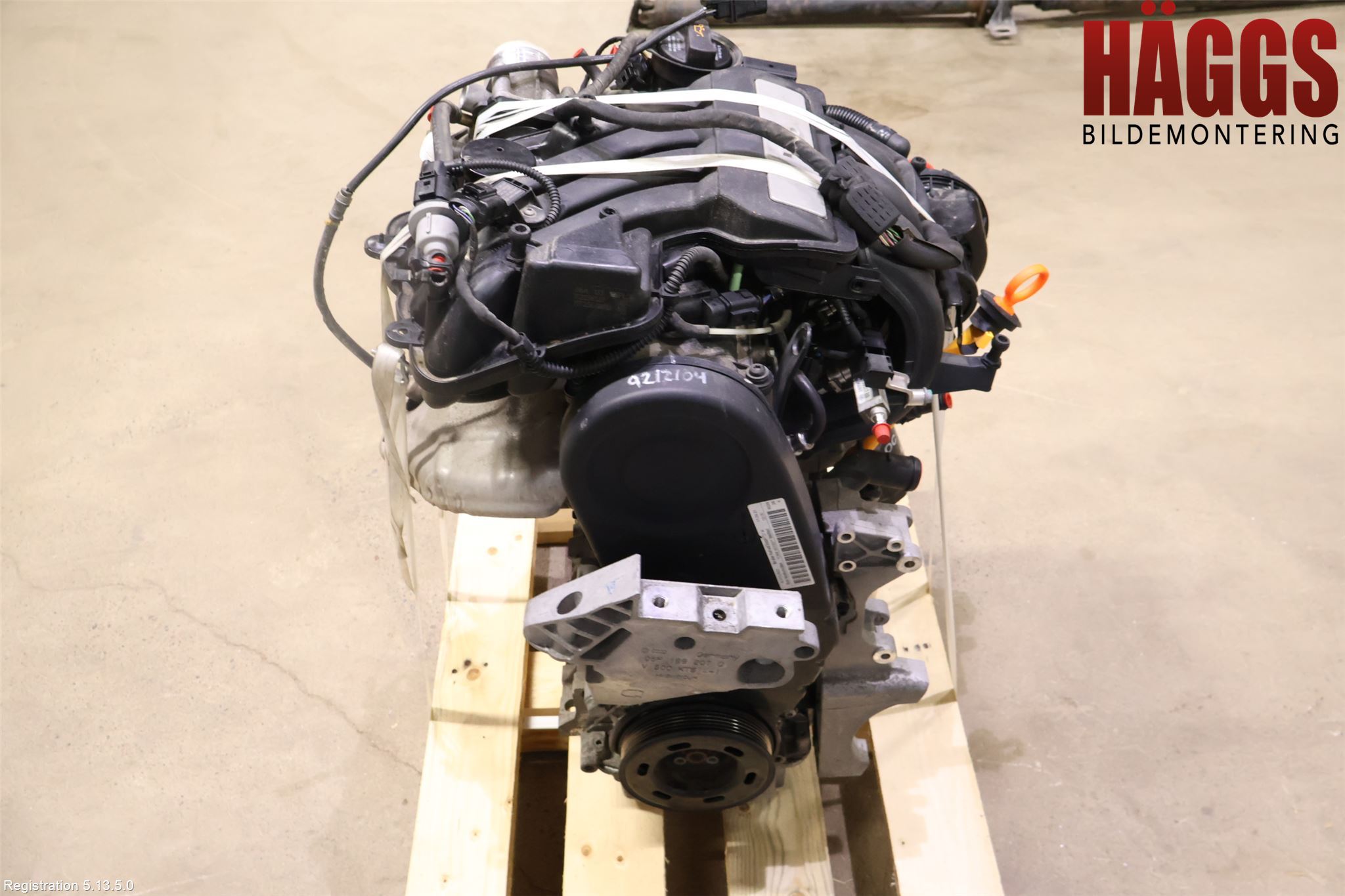 Volkswagen VW GOLF VI 09-13 Motor Bensin