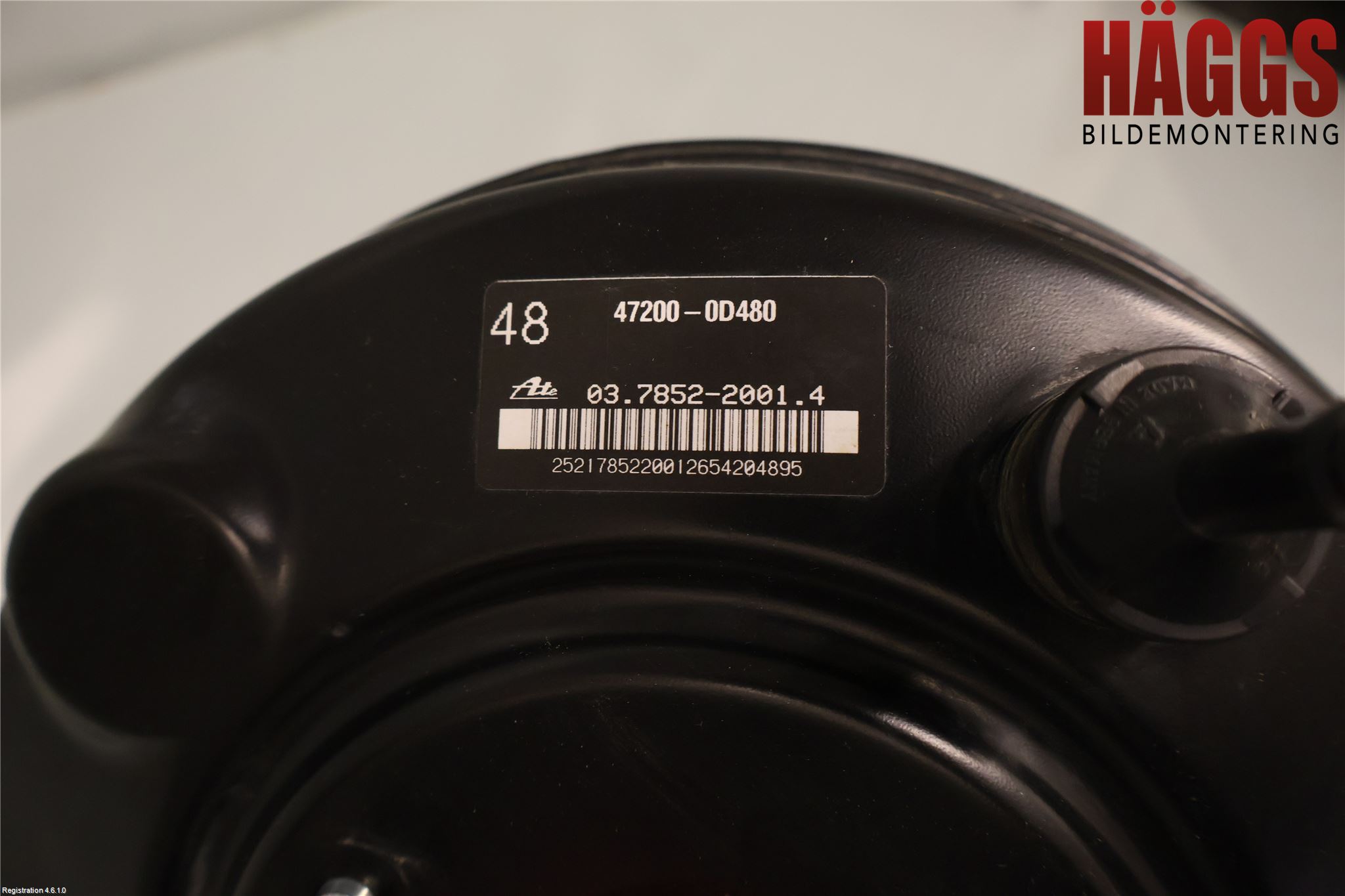 Toyota YARIS XP130 15-20 Bromsservo