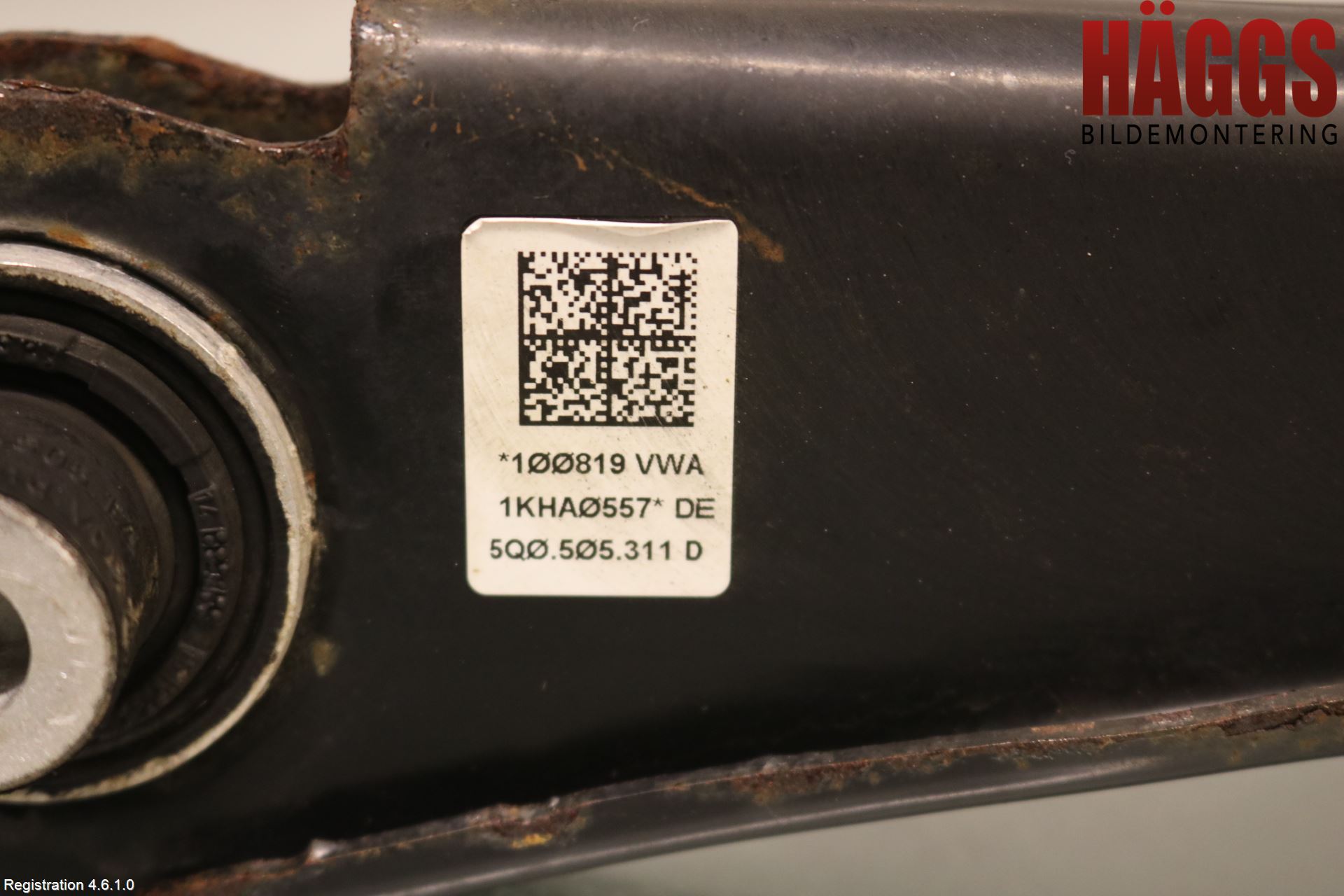 Volkswagen VW GOLF / E-GOLF VII 13-20 Bärarm Bak Vänster