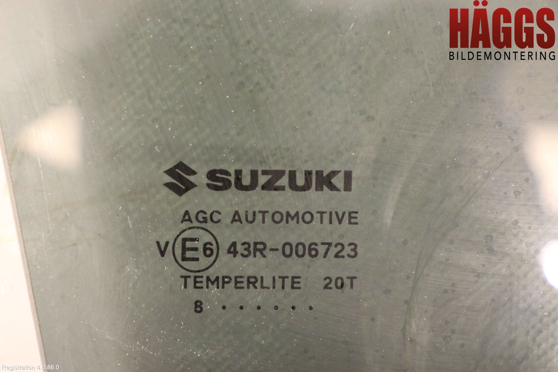 Suzuki SX4 S-CROSS 14-21 Dörruta Bak Höger