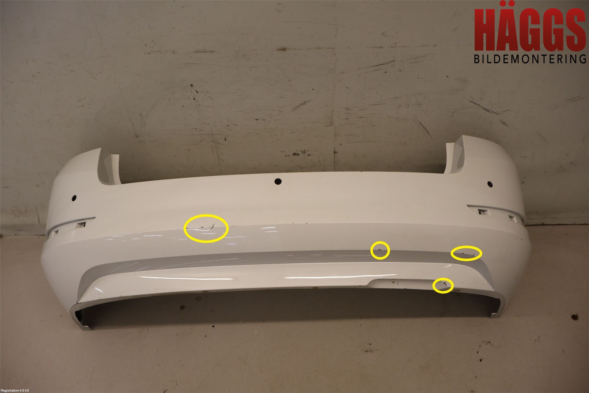 Skoda FABIA 15-21 Stötfångarbeklädnad Bak
