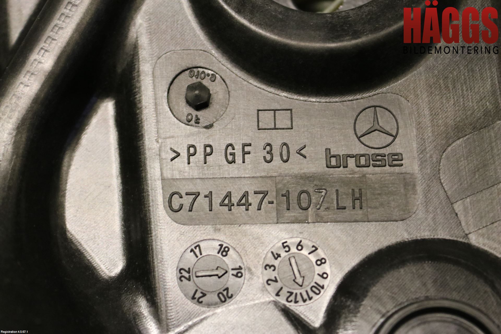 Mercedes-Benz MB A-KLASS (W177) 18- Fönsterhissmekanism