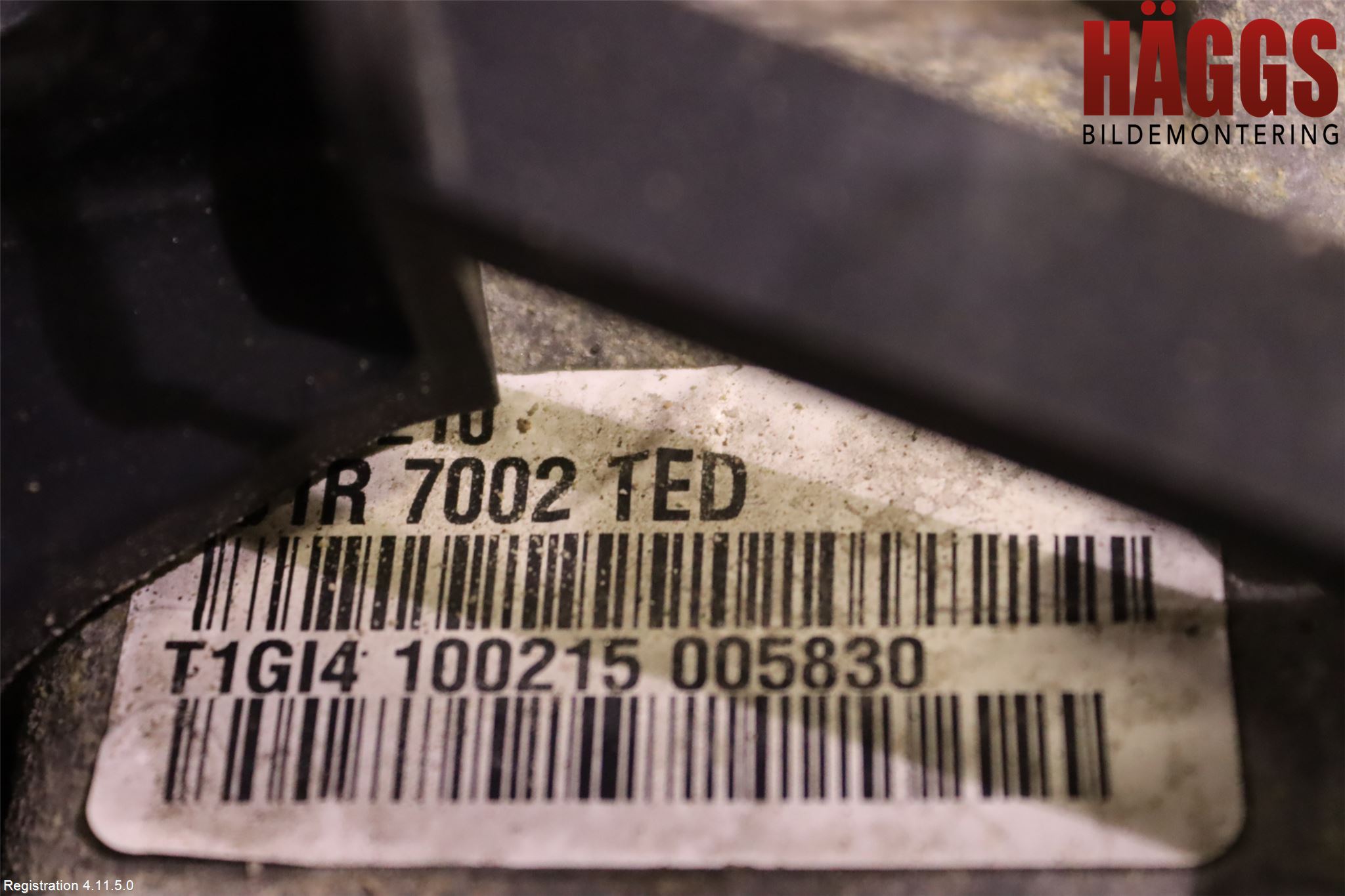 Volvo V60 14-18 Växellåda Man 6 Vxl