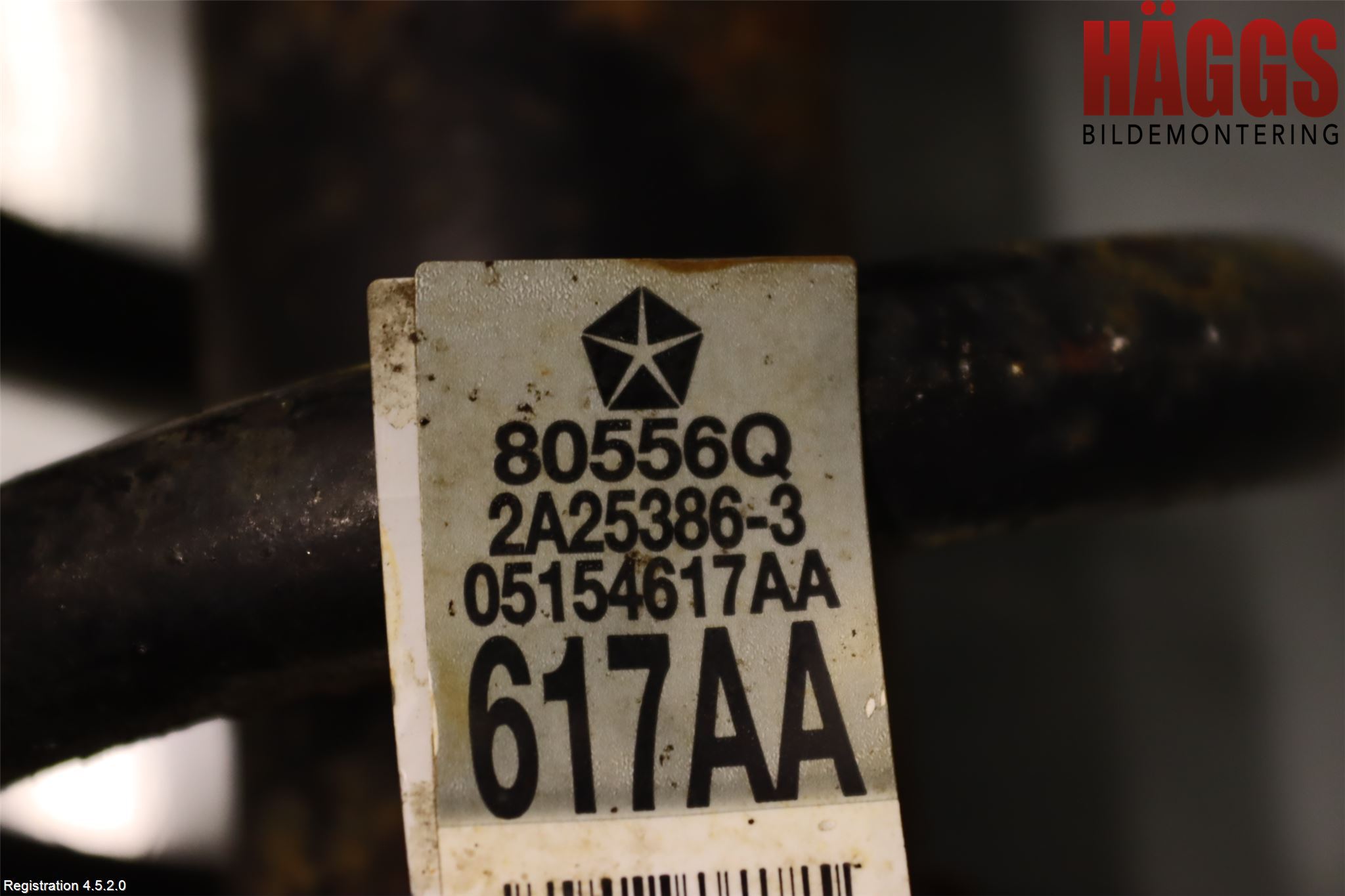 Dodge PICK UP RAM 81- Fjäderben Fram Vänster