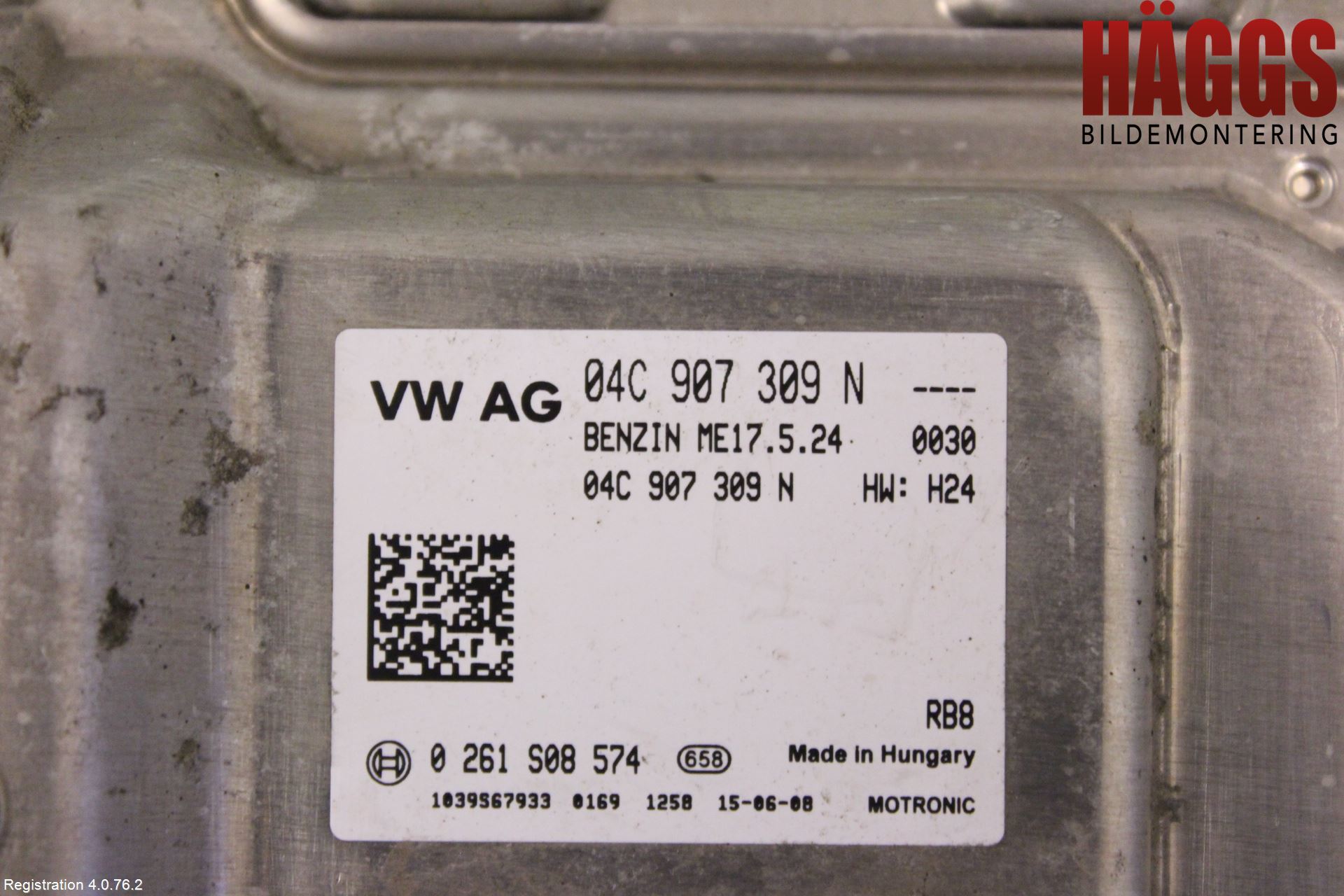 Volkswagen VW UP! / E-UP! Styrenhet Insprut Bensin