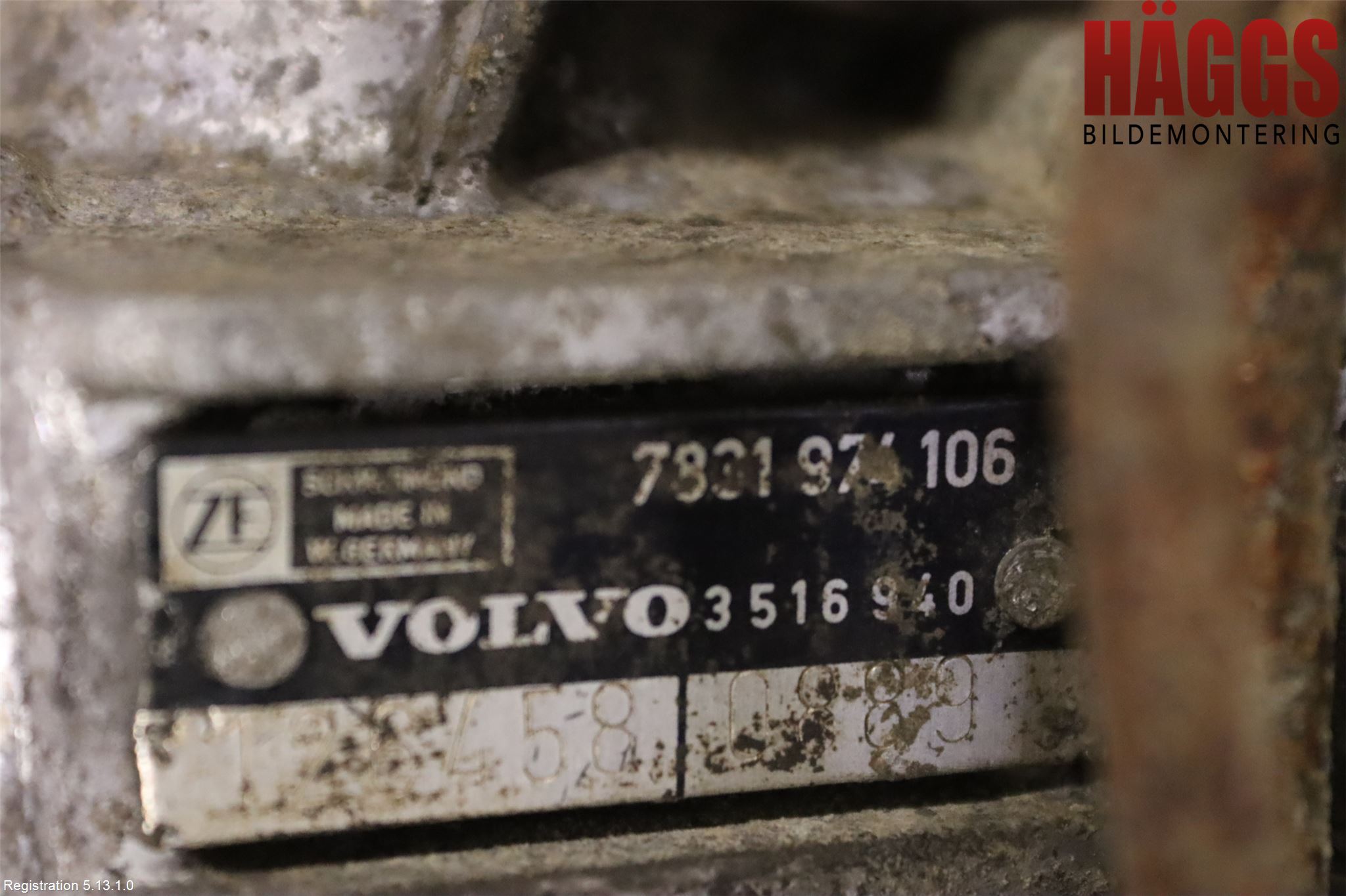 Volvo 740 88-92 Styrväxel Servo -Snäcka