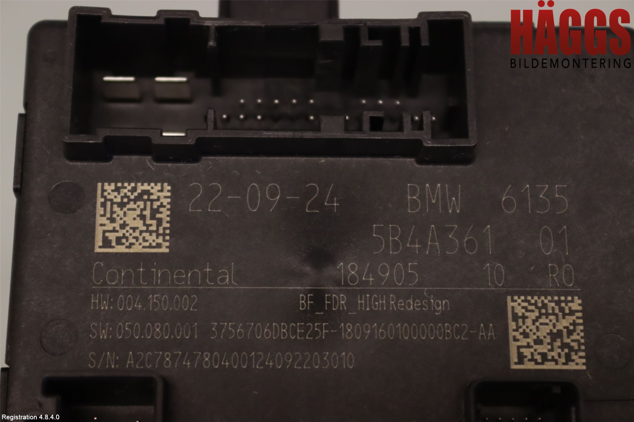 BMW 5/i5 G60/G61 24- Styrenhet Dörr