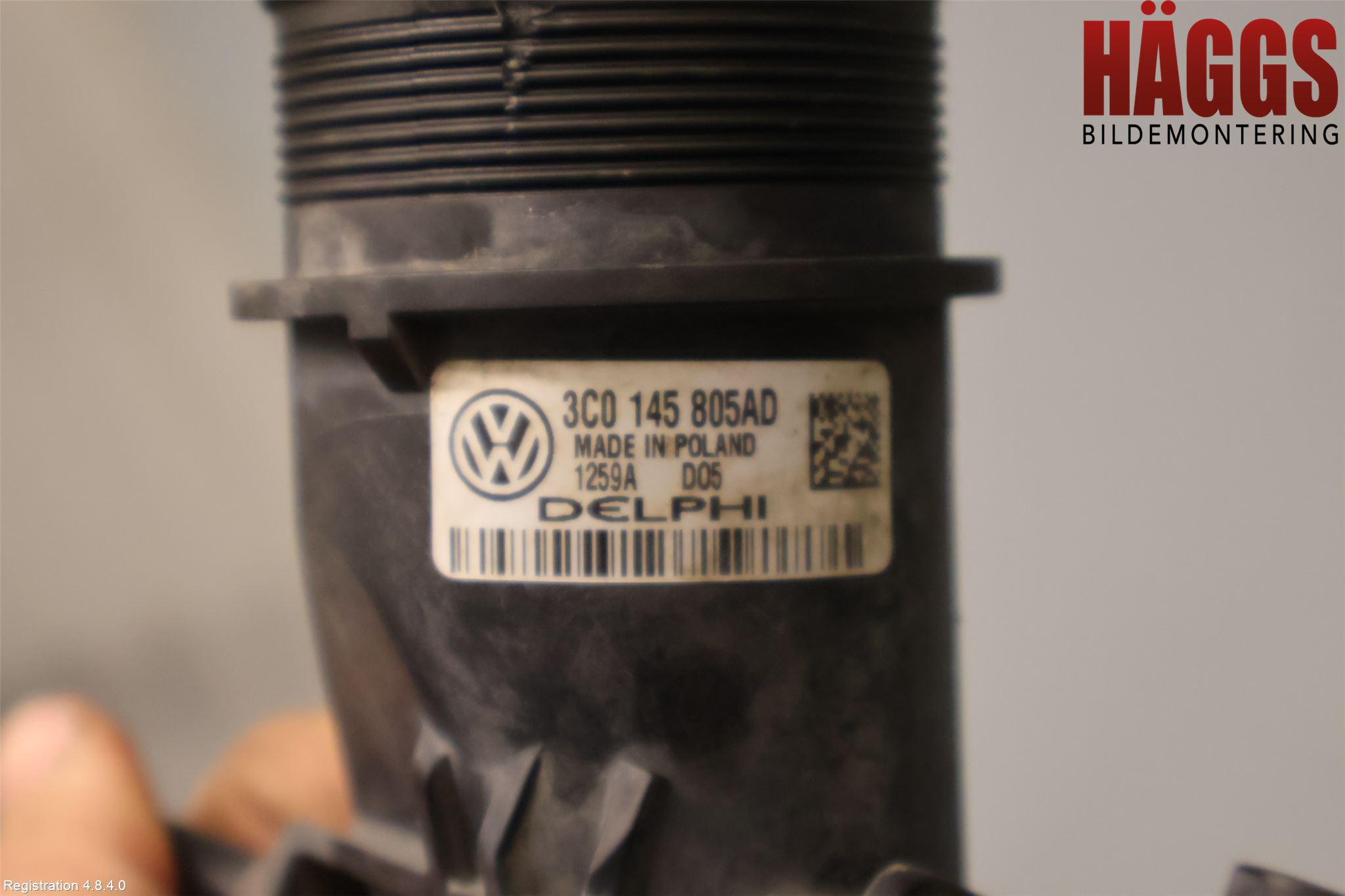 Volkswagen VW TIGUAN 07-16 Laddluft-Intercooler Kyl
