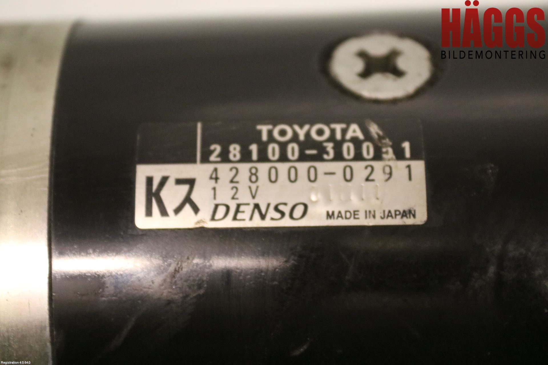 Toyota HI-ACE 06-12 Startmotor Diesel