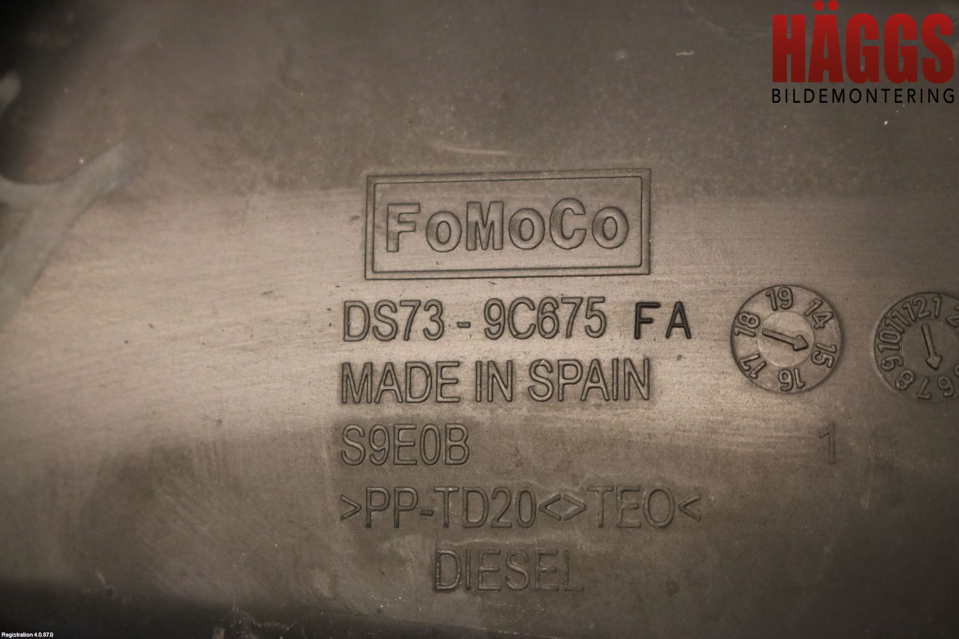 Ford MONDEO 15-22 Luftrenare