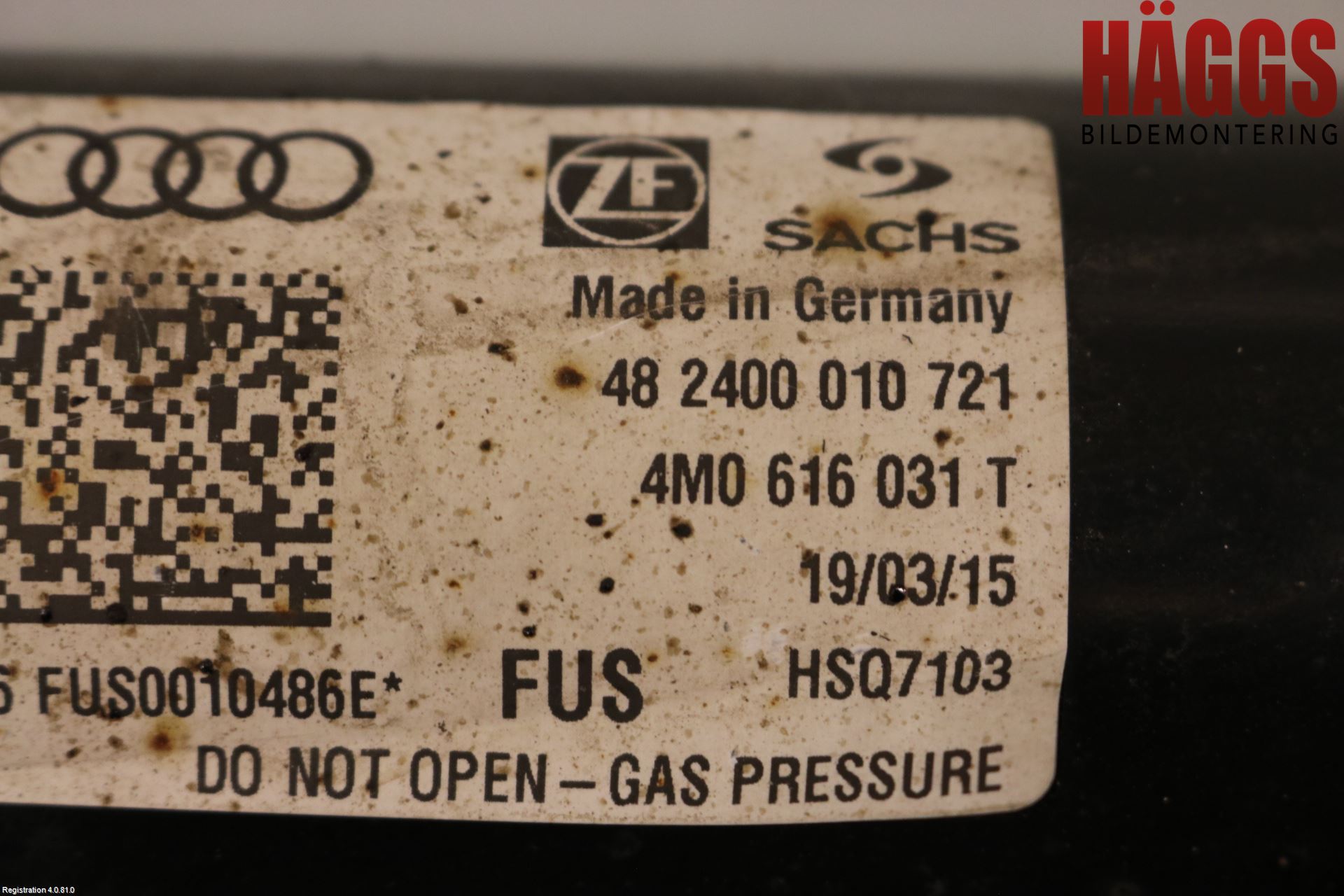 Audi Q7/SQ7 Stötdämpare Bak